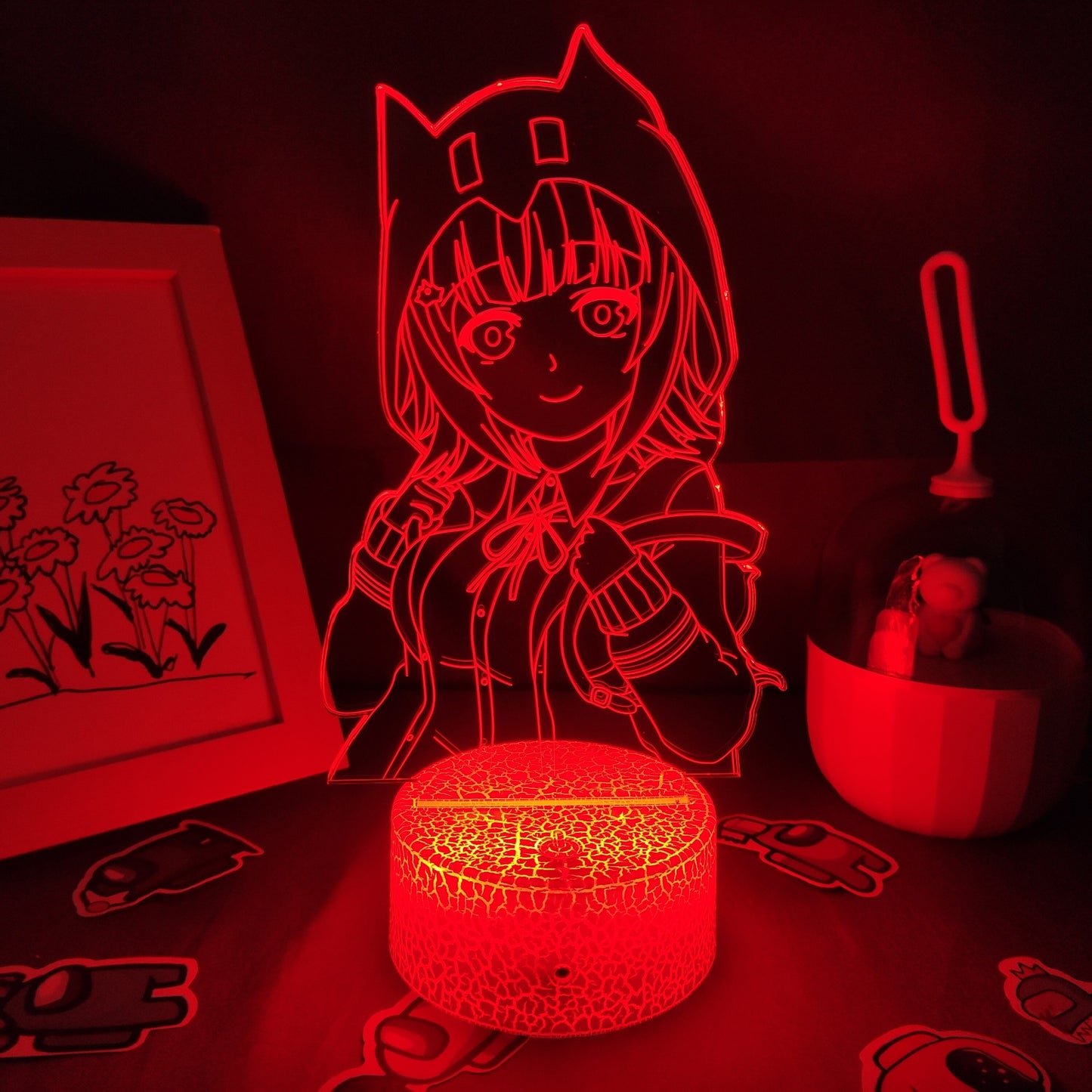 Danganronpa Led Figure Chiaki Nanami Night Lights