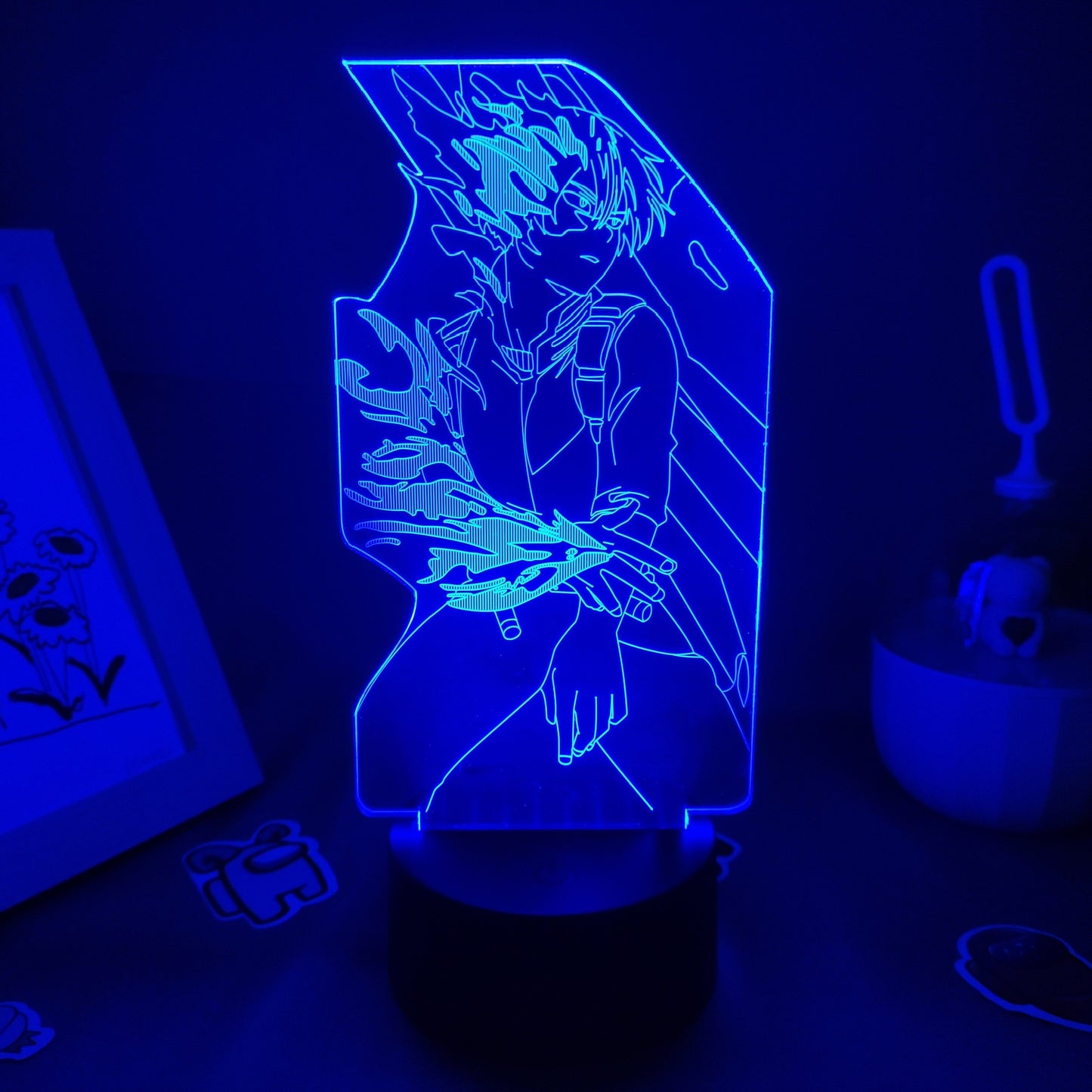 My Hero Academia Figure 3D Lava Lamp