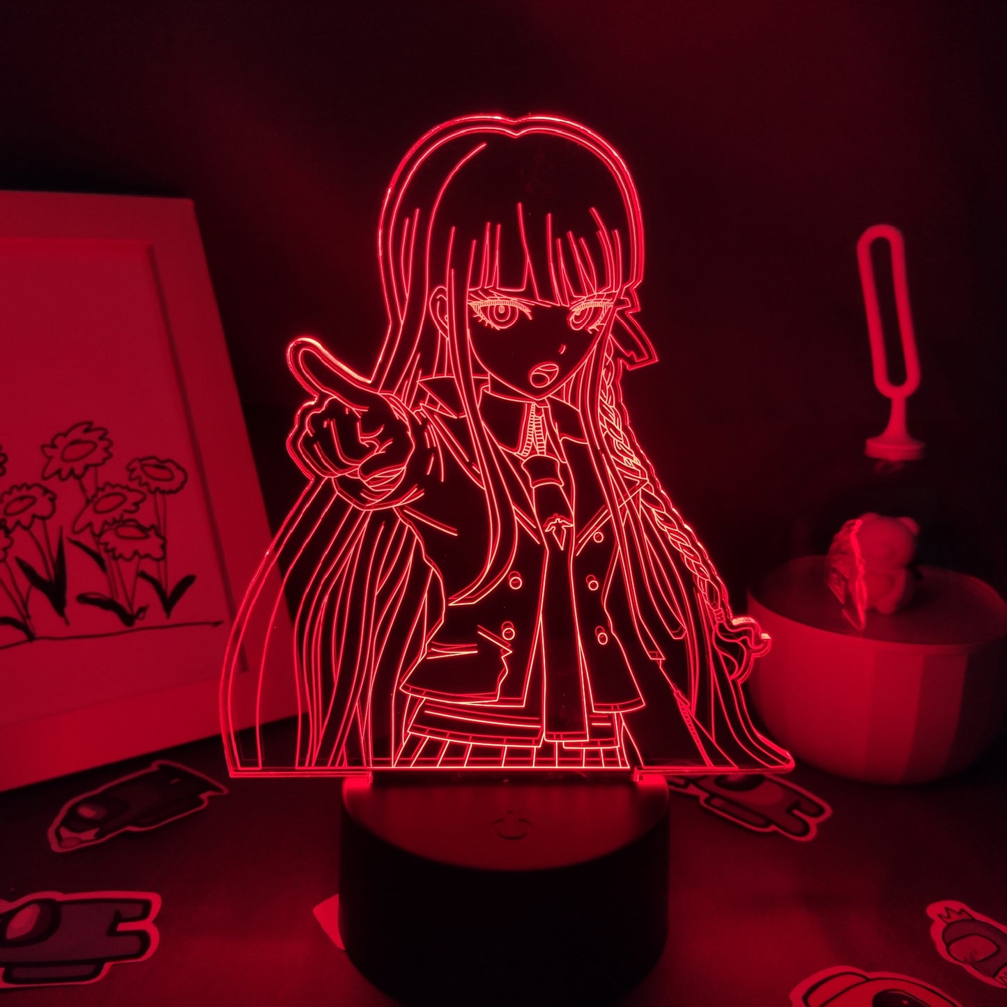 Danganronpa Led Figures Ibuki Mioda Night Lights