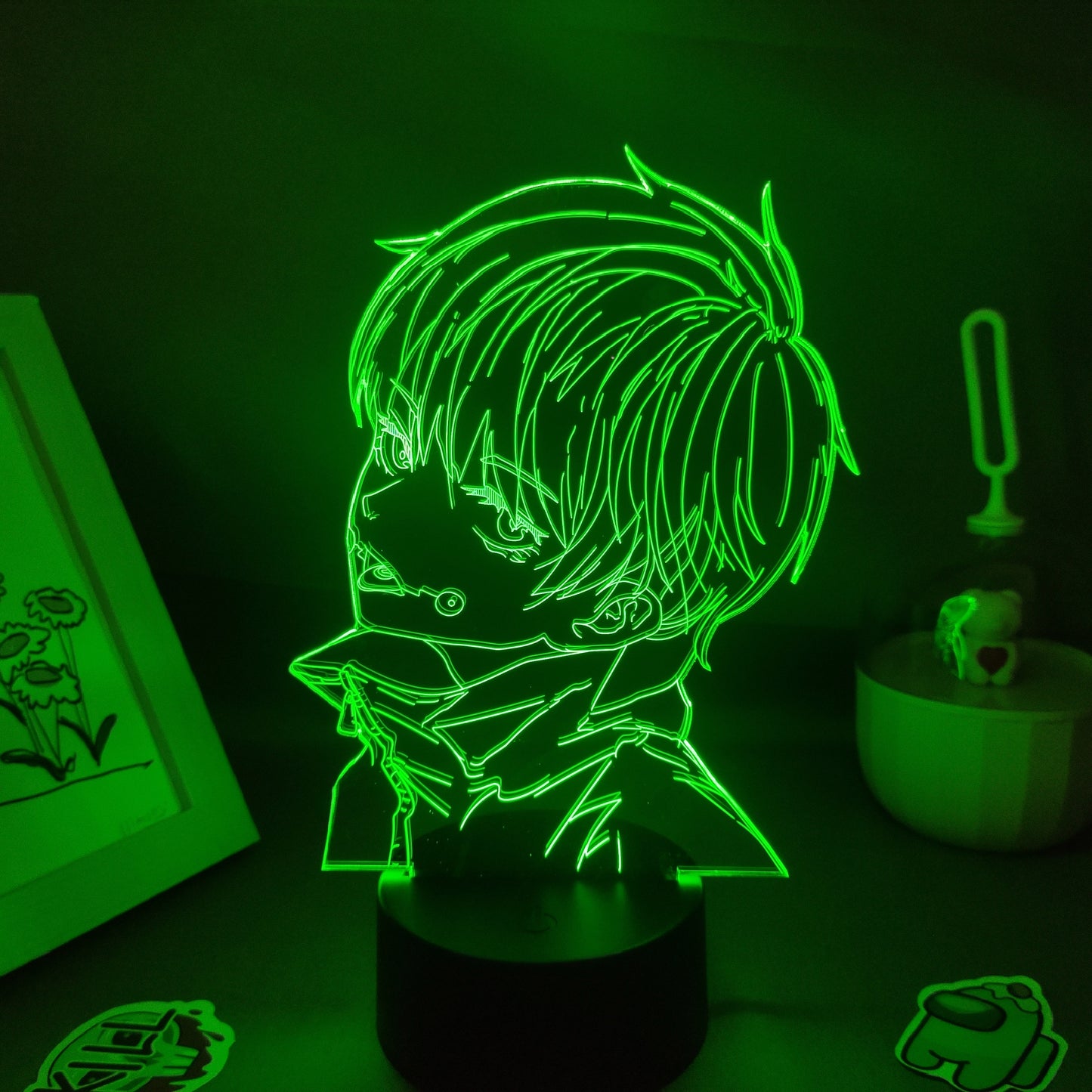 Jujutsu Kaisen Figure Inumaki Toge 3D LED Lava Lamps