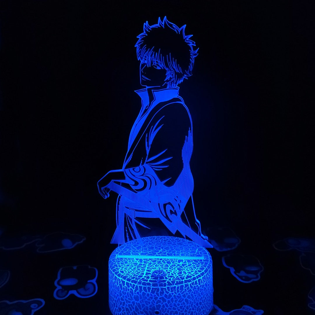 Gintama sakata gintoki odd jobs 3D Night light