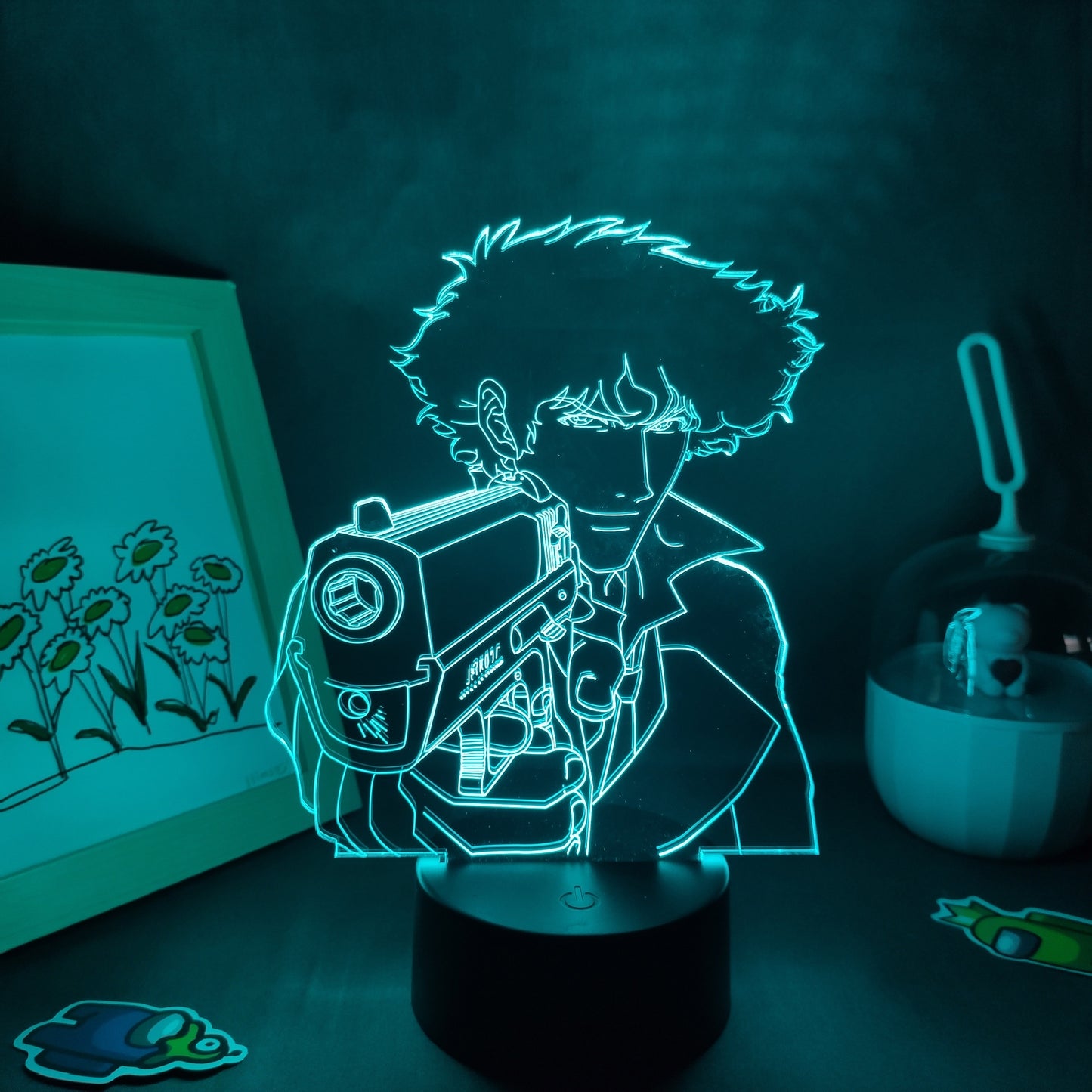 Cowboy Bebop Spike Spiegel 3D Led Night Light