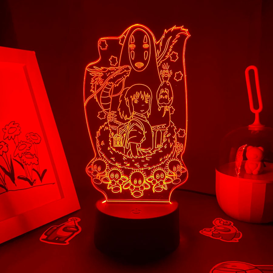 Spirited Away White Dragon Led Night Lights