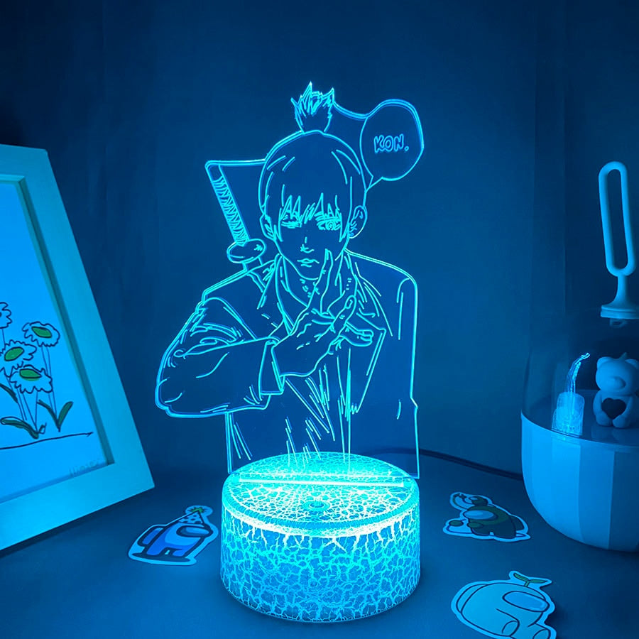 Chainsaw Man Figure Aki Hayakawa Lava Lamp