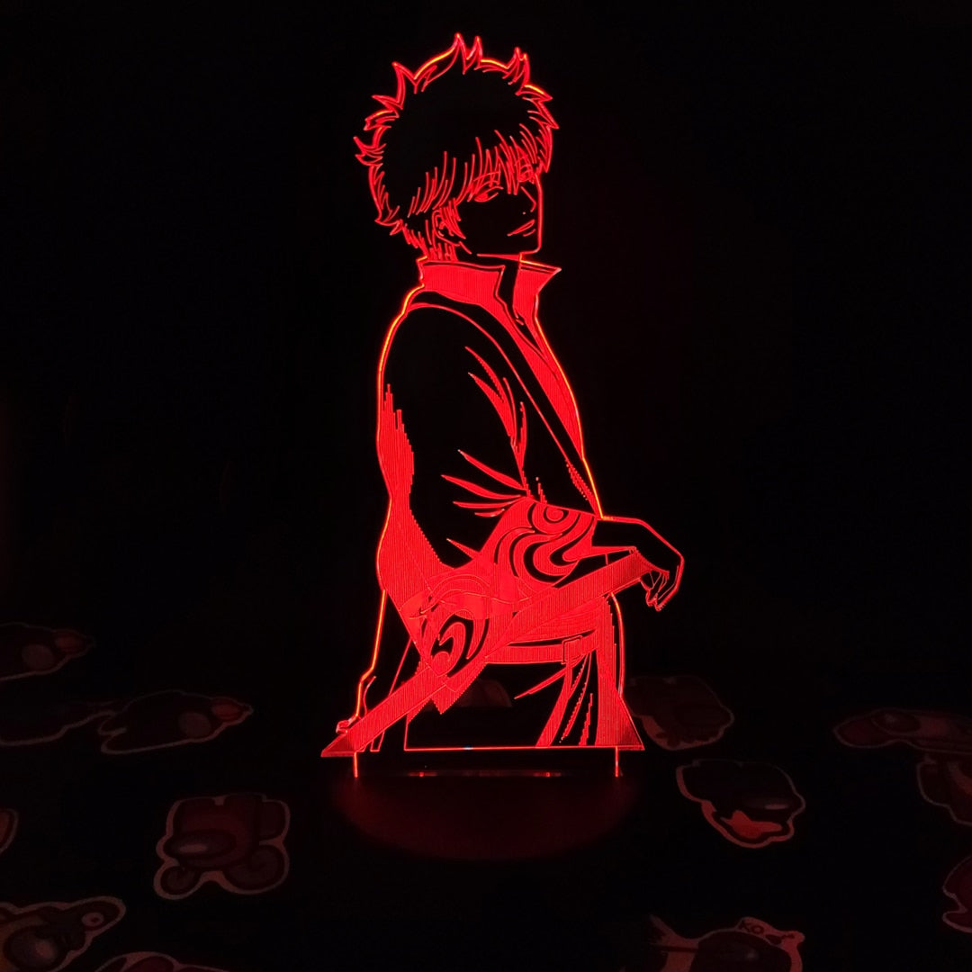 Gintama sakata gintoki odd jobs 3D Night light