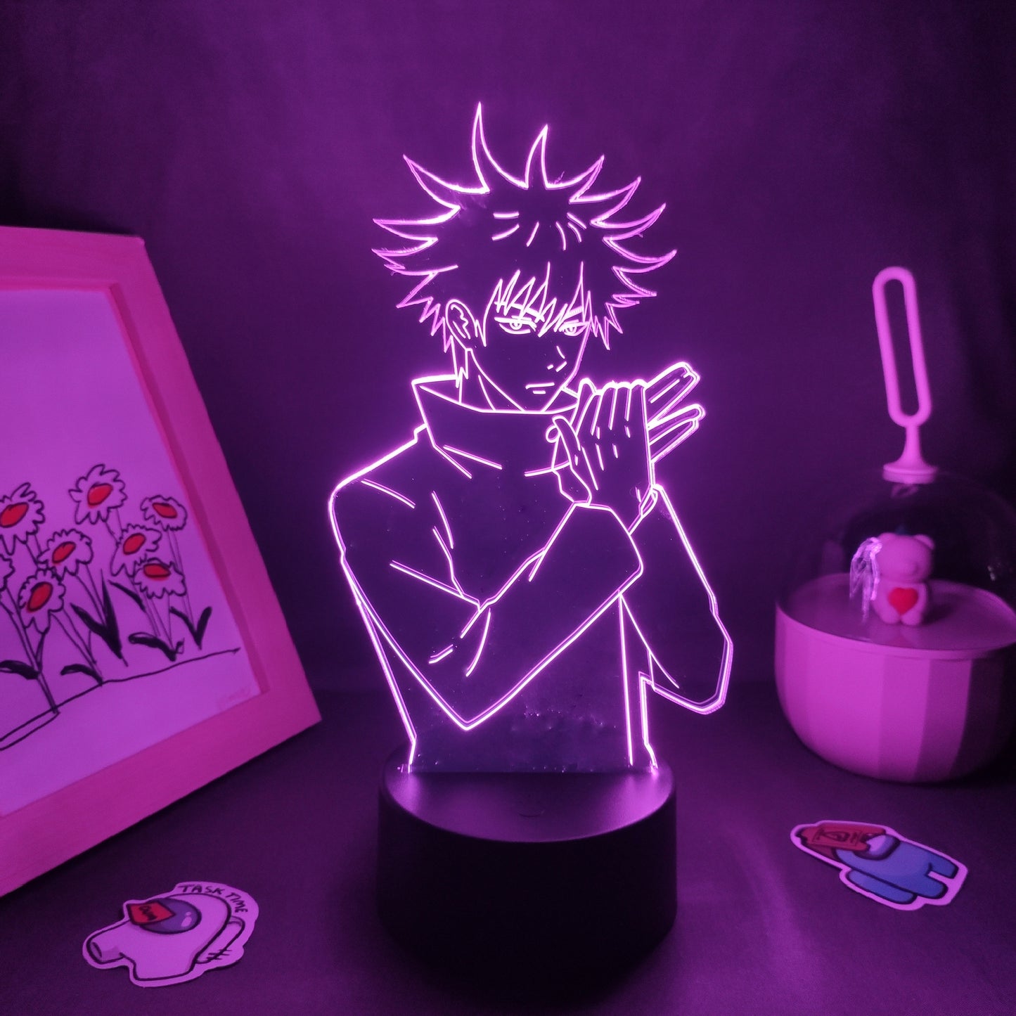 Jujutsu Kaisen Figure Megumi Fushiguro 3D LED Lamp