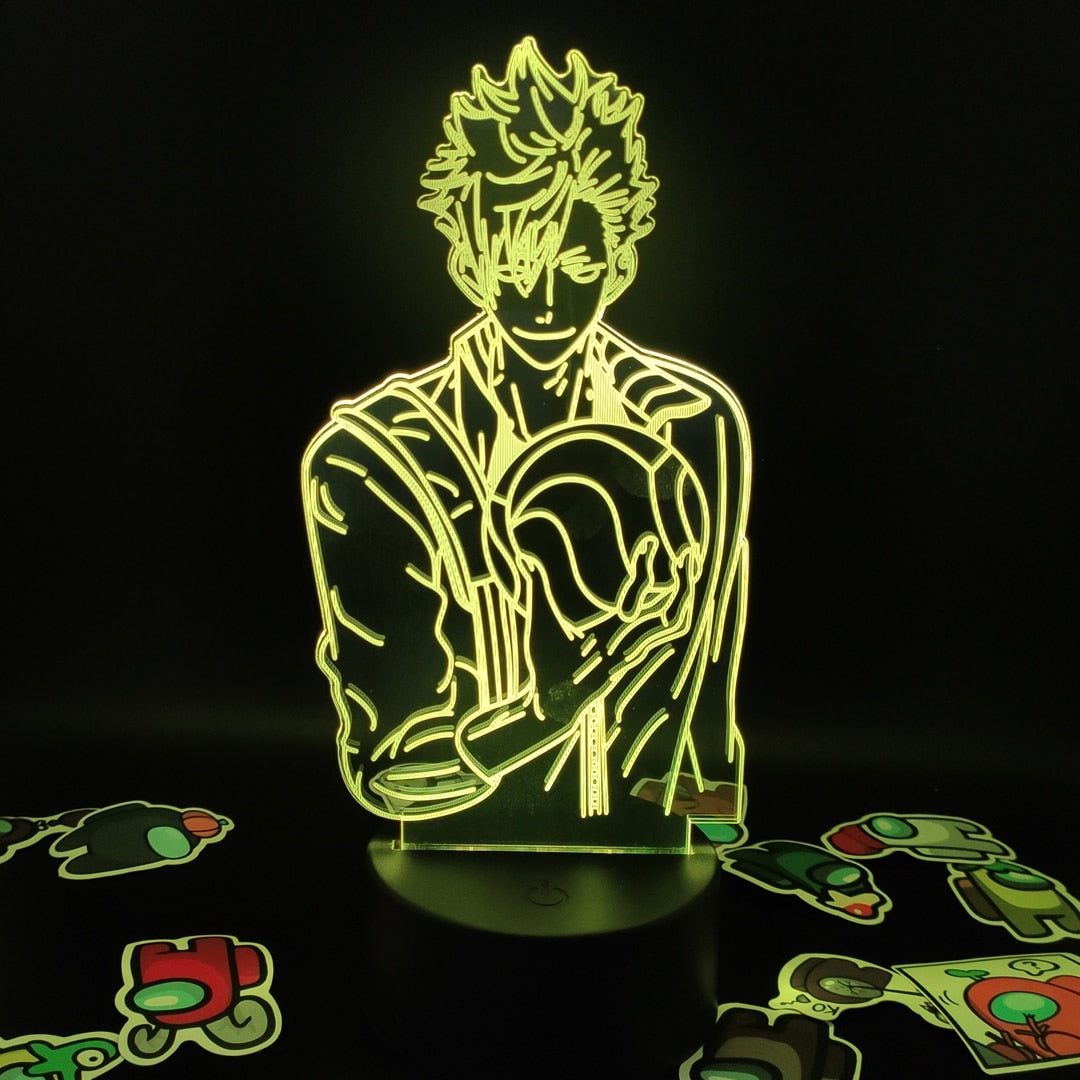 Haikyuu Kuroo Tetsurou Figure 3D Night Lights