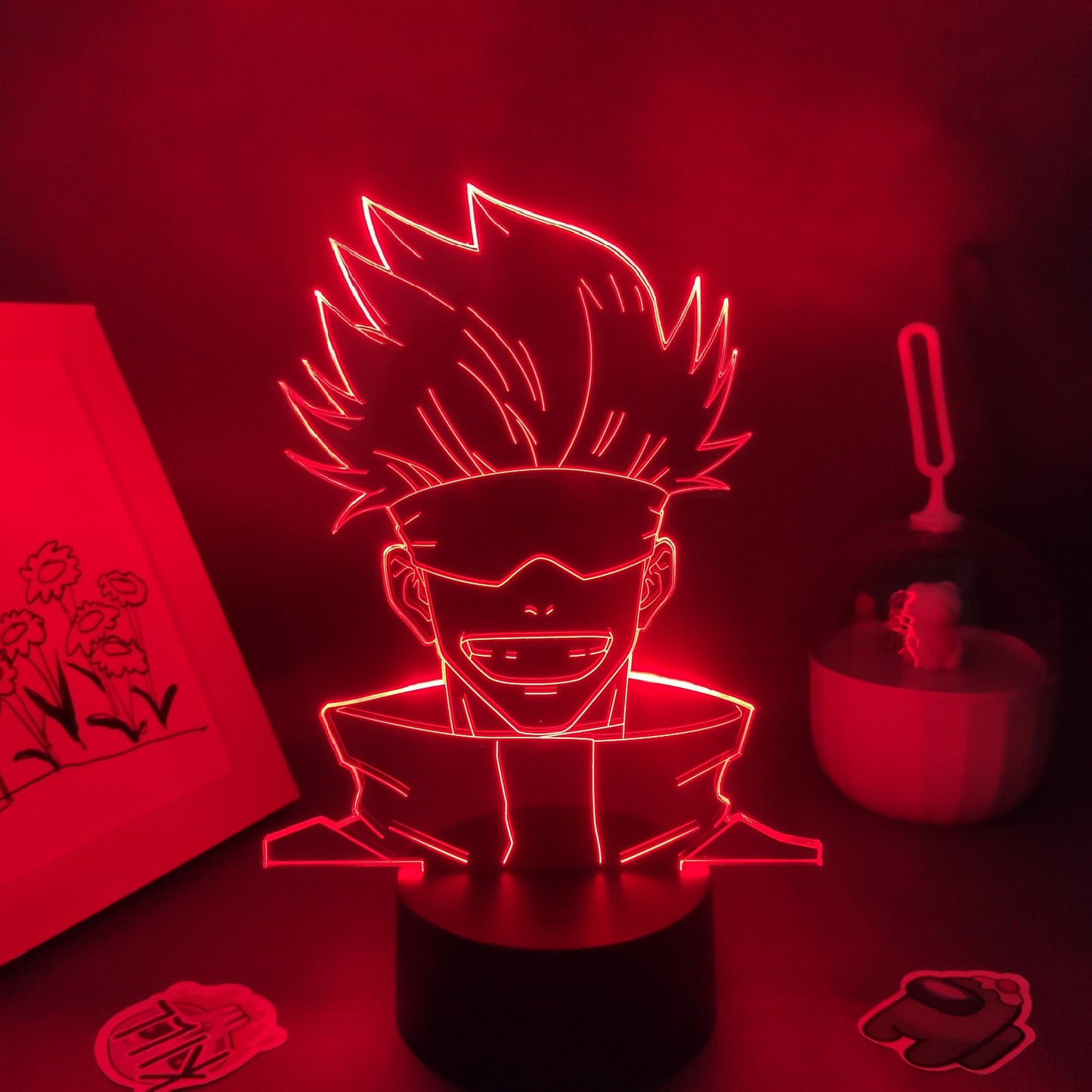 Jujutsu Kaisen Figure Inumaki Toge 3D LED Lava Lamps