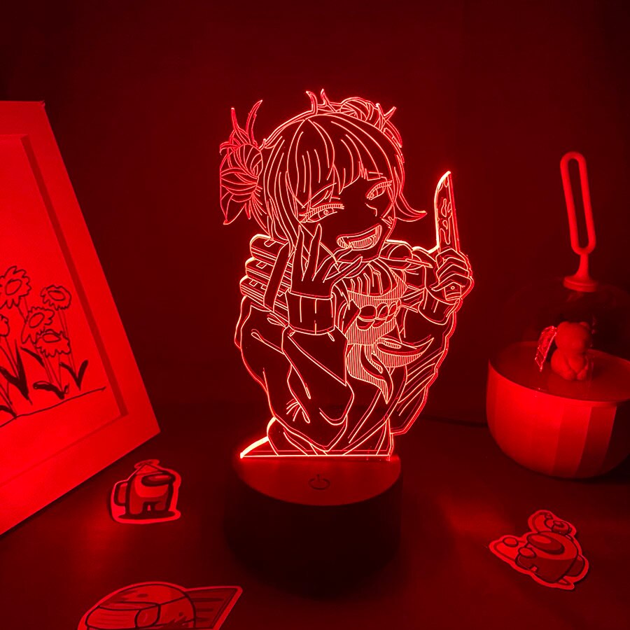 Figure Toga Himiko 3D Night Lights