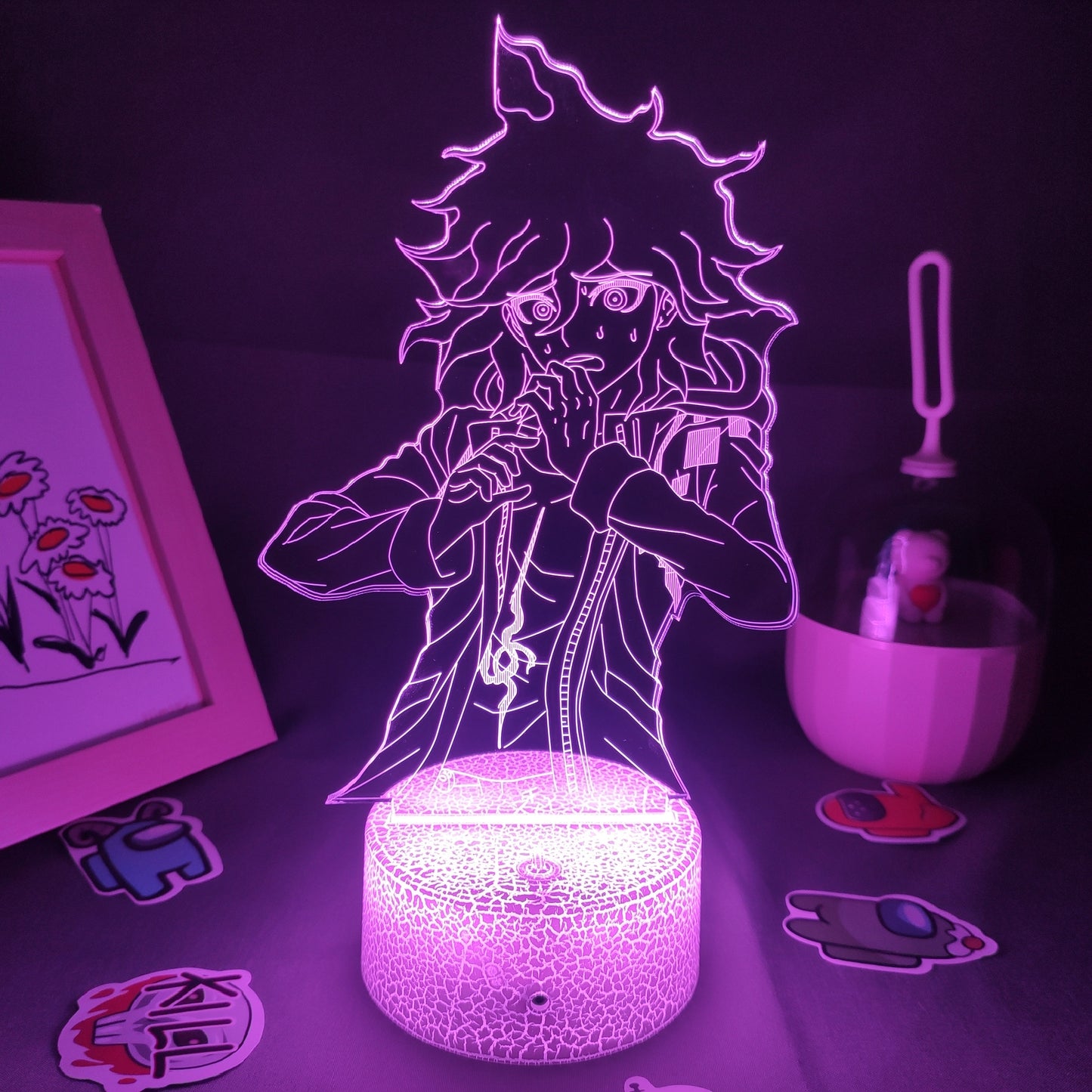 Danganronpa Figure Nagito Komaeda Night Lights