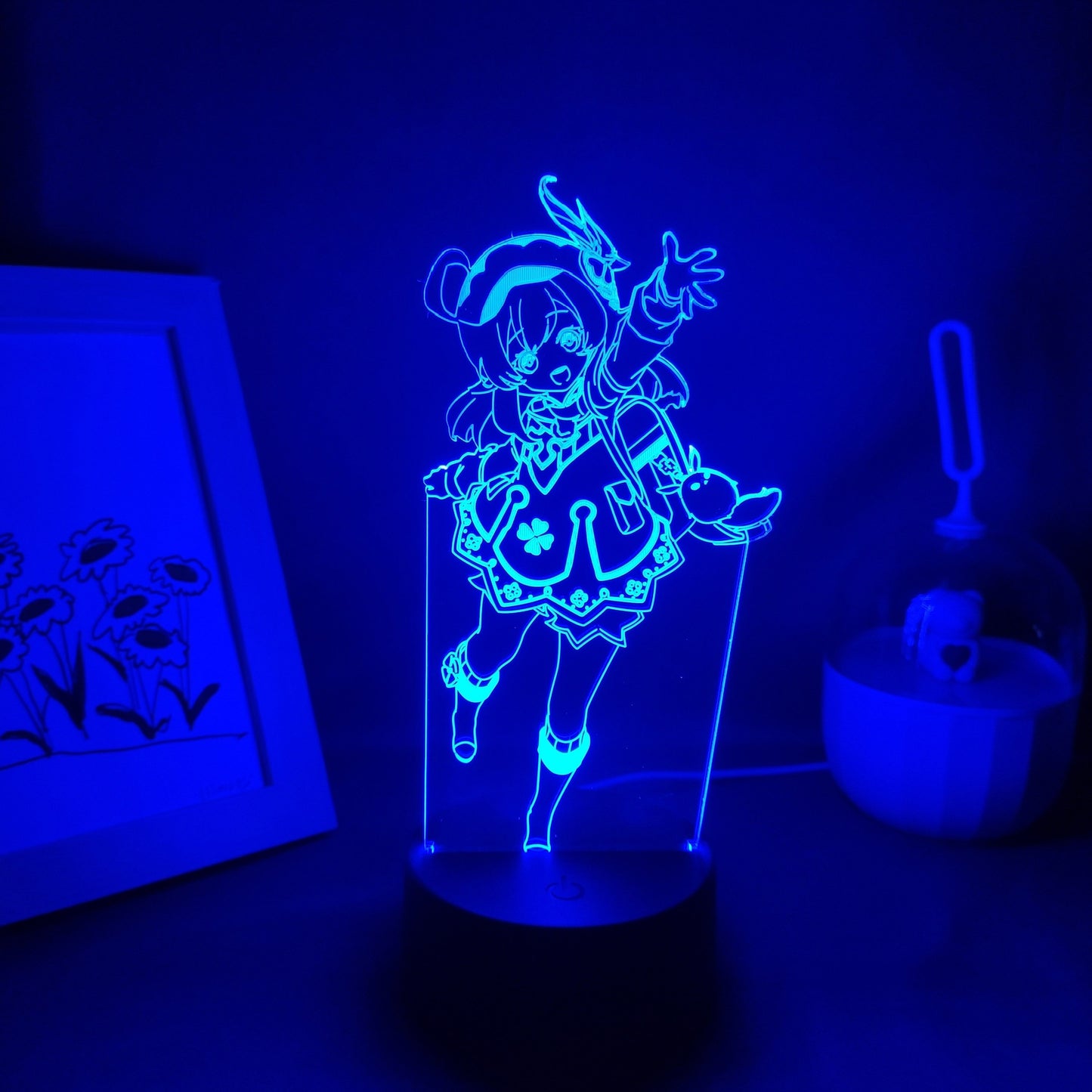 Genshin Impact Game Figure Klee 3D Lava Lamp