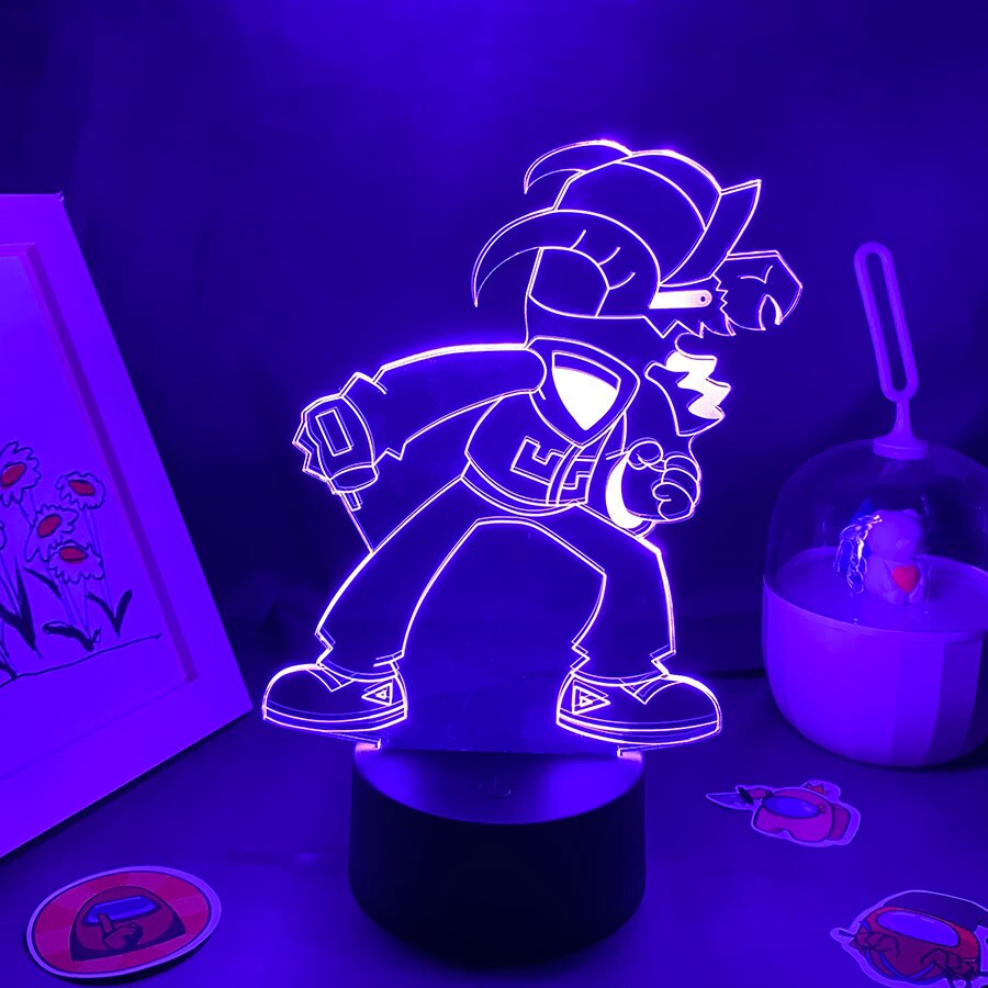 Game Friday Night Funkin Figure Tabi 3D Lamp