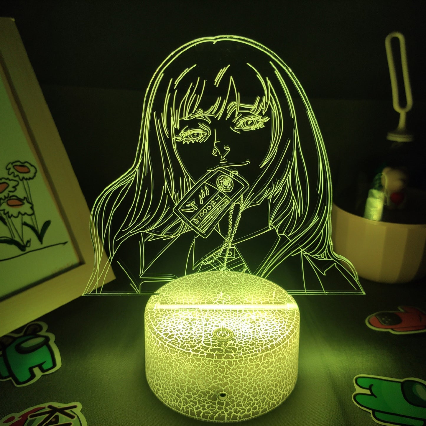 Kakegurui 3D LED RGB Neon Night Lights