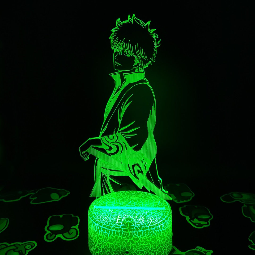 Gintama sakata gintoki odd jobs 3D Night light