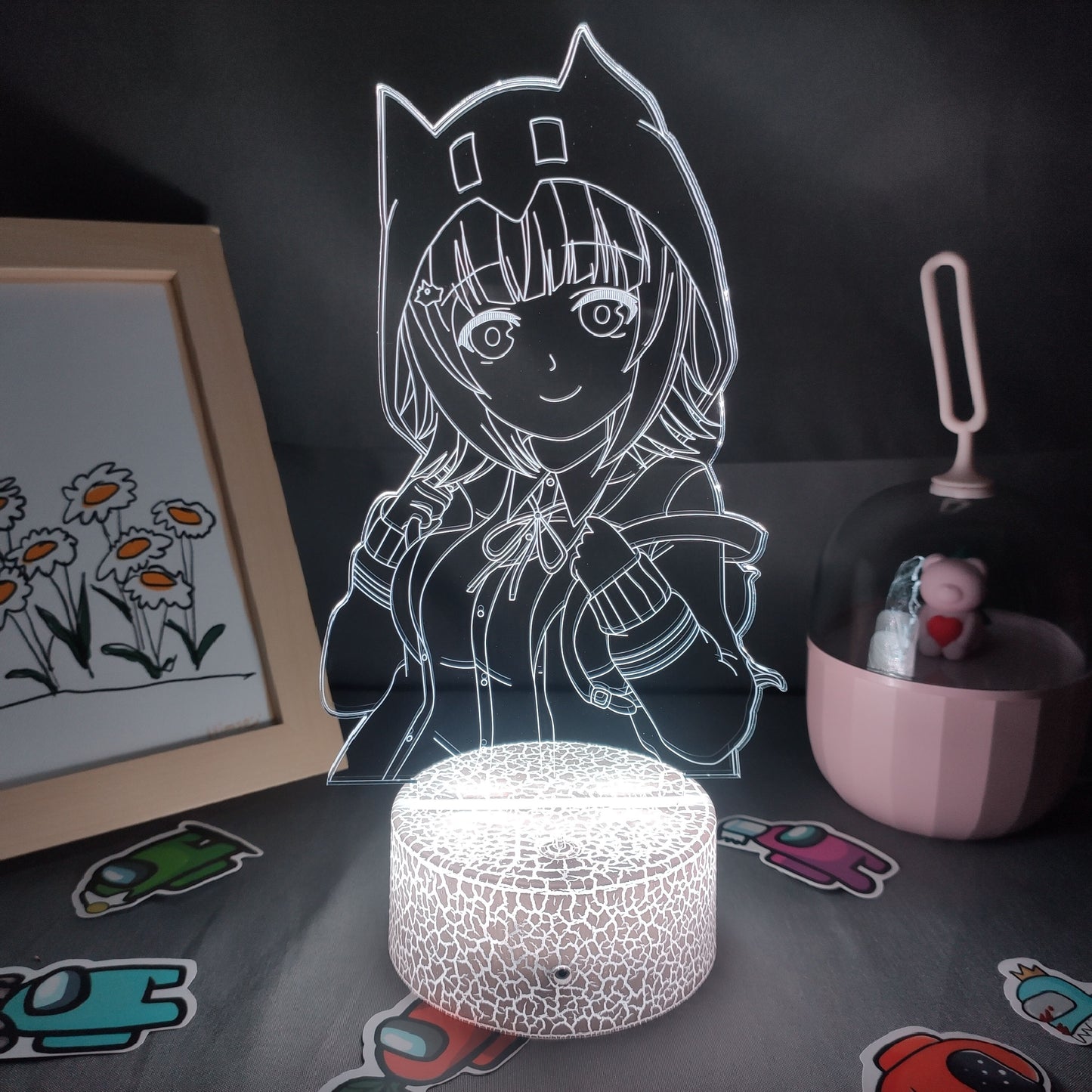 Danganronpa Led Figure Chiaki Nanami Night Lights