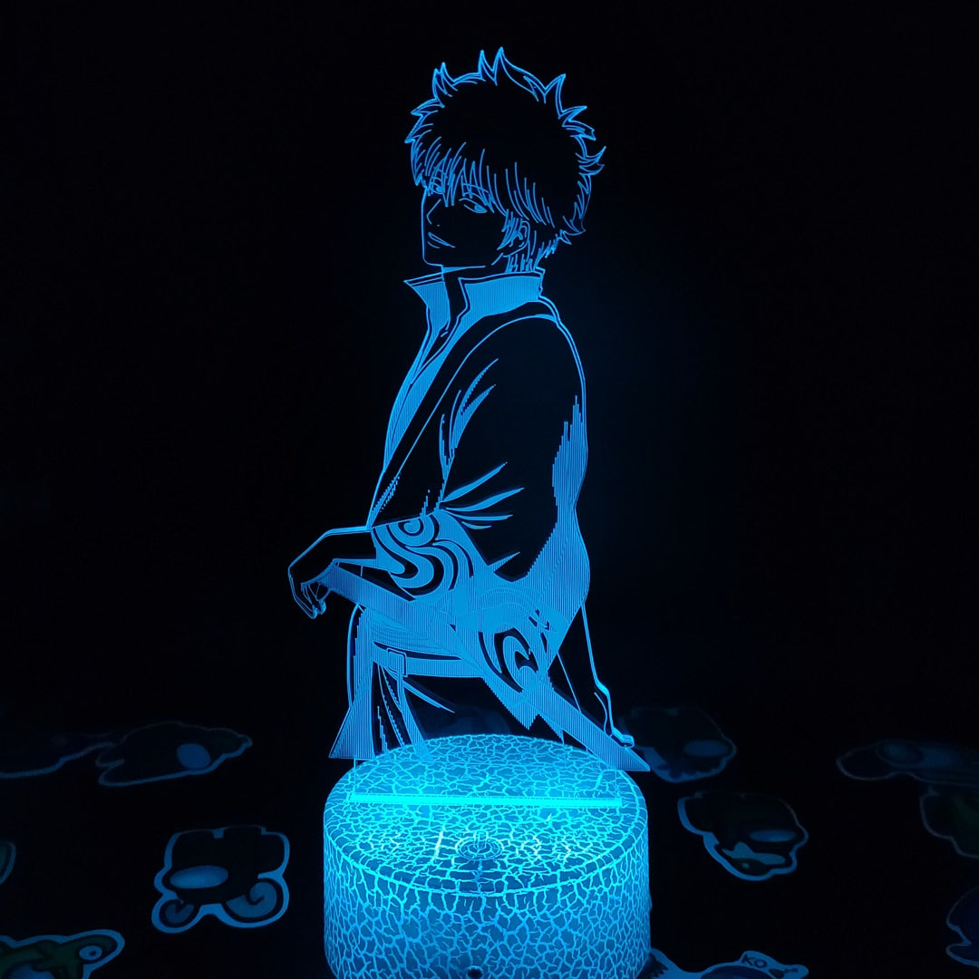 Gintama sakata gintoki odd jobs 3D Night light