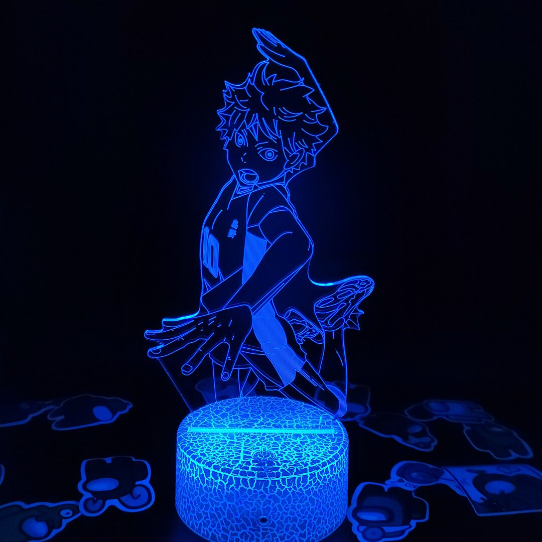 Haikyuu Hinata Shoyo 3D illusion Night light