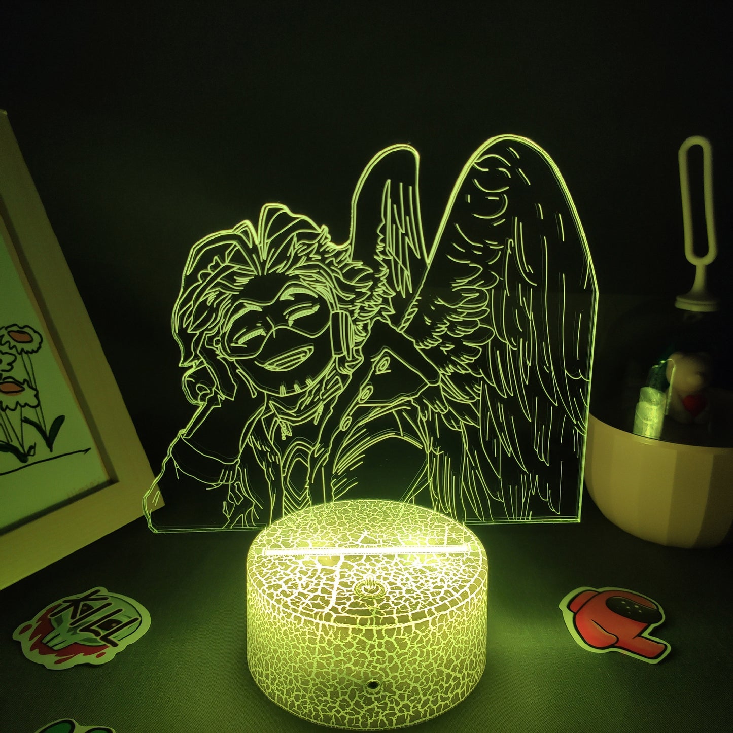 Hawks My Hero Academia 3D Lamp