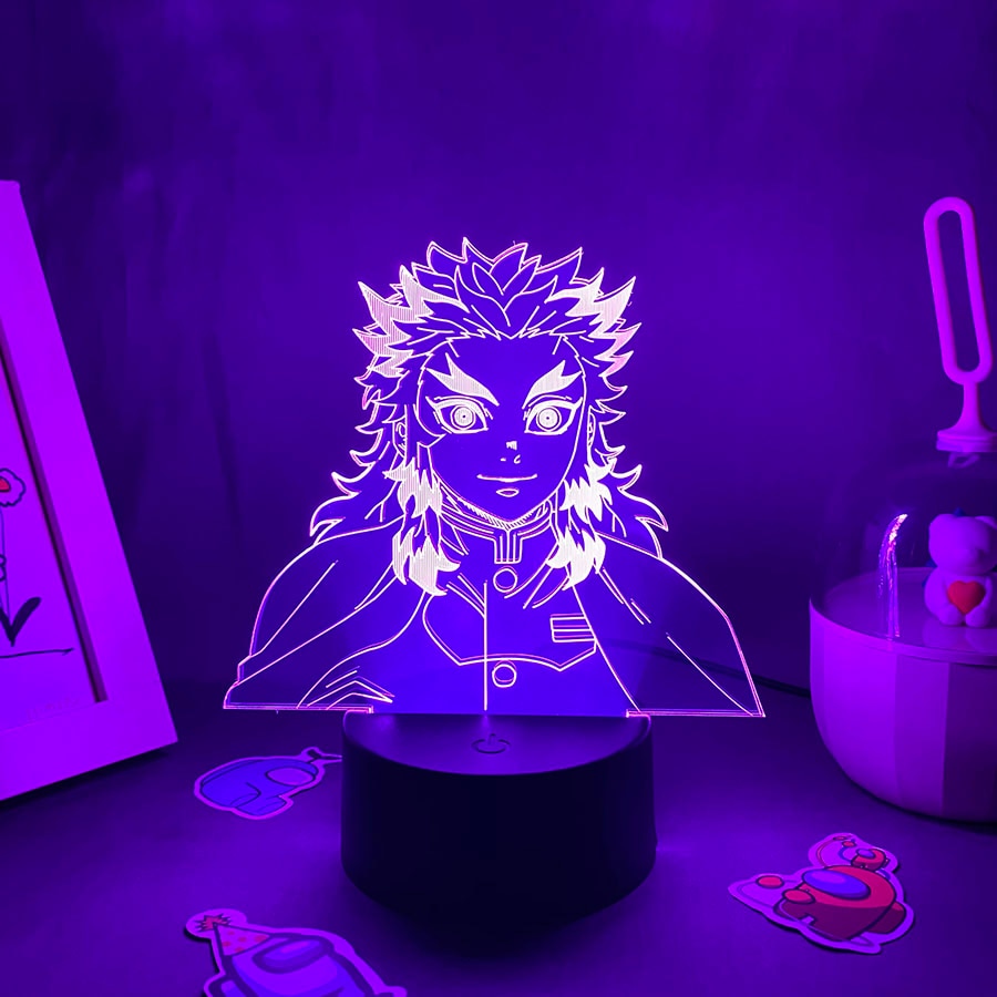 Demon Slayer Figure Kyojuro Rengoku 3D Lamp