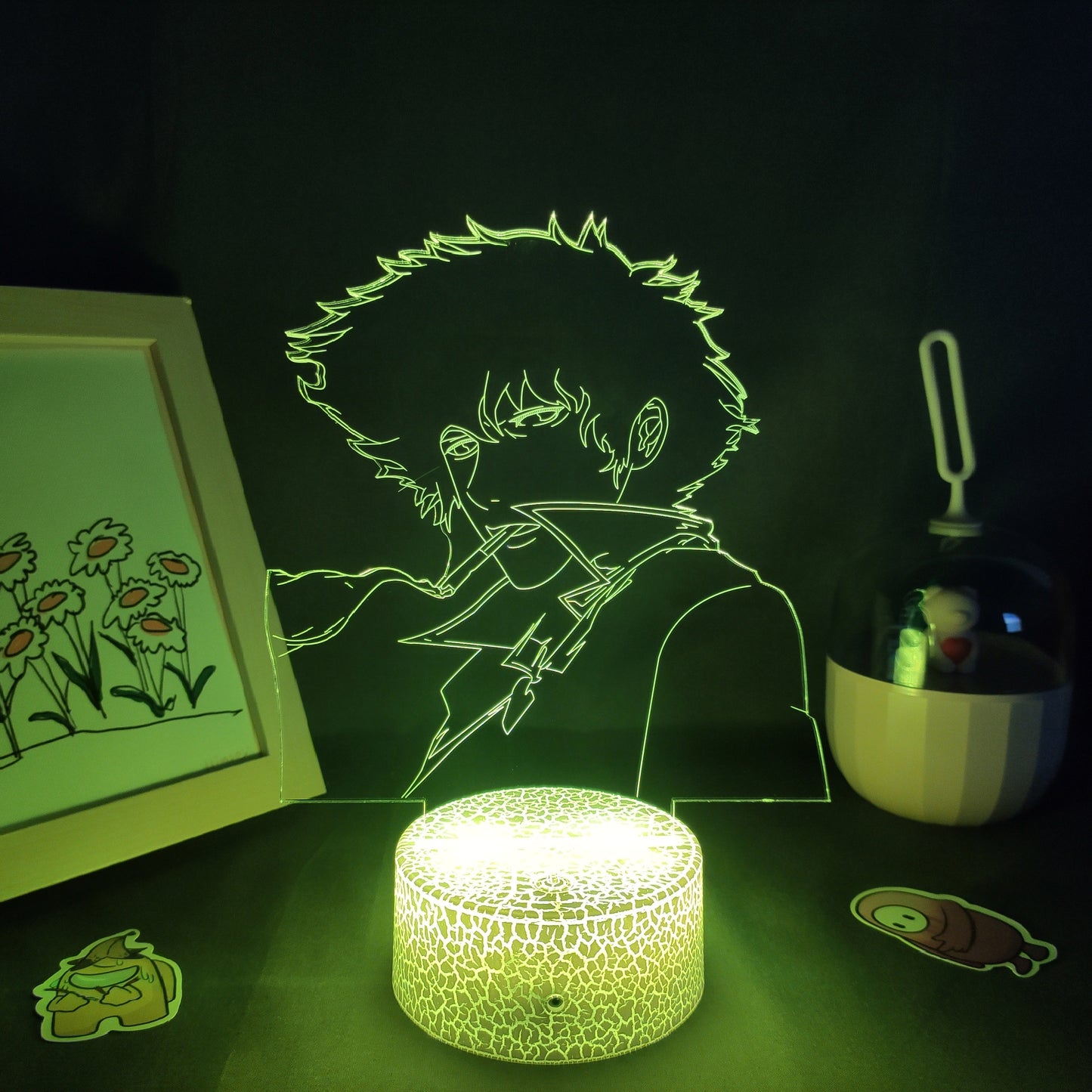 Cowboy Bebop Figure Spike Spiegel 3D Night Lights