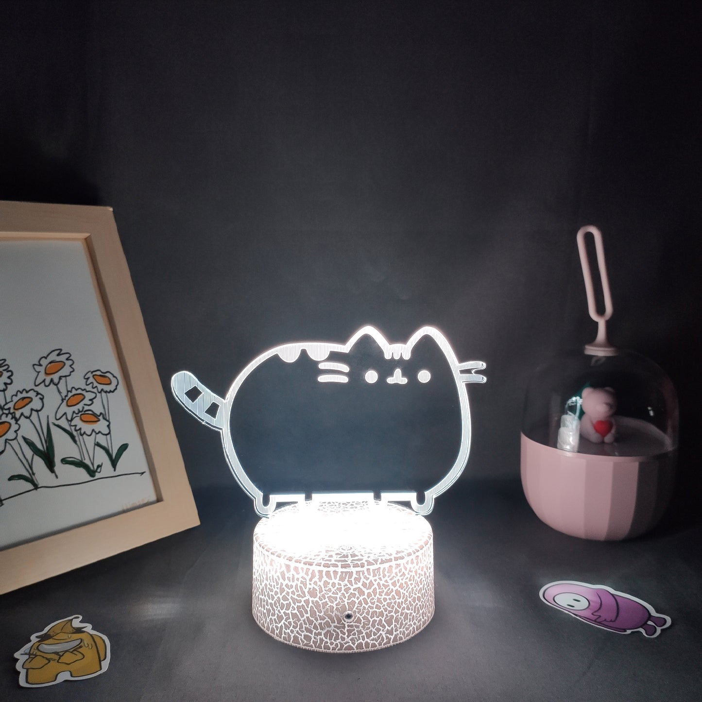 Cute Animal Cat Kitten 3D Lava Lamps