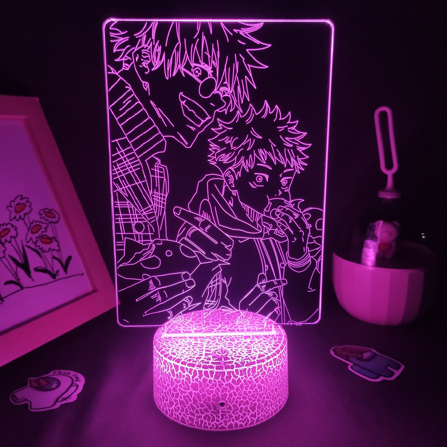 Jujutsu Kaisen Itadori Yuji Gojo Satoru 3D LED Lamps