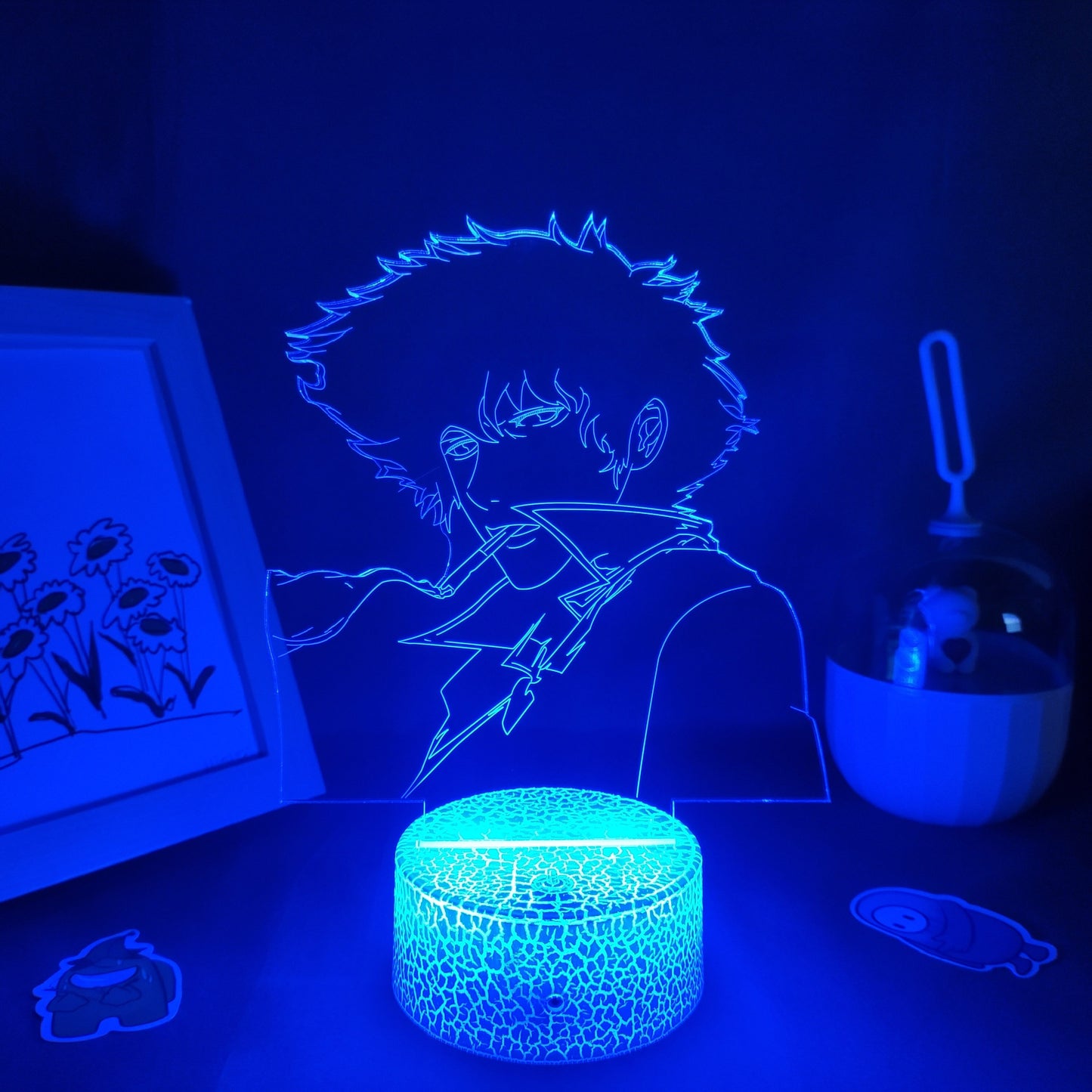 Cowboy Bebop Figure Spike Spiegel 3D Night Lights