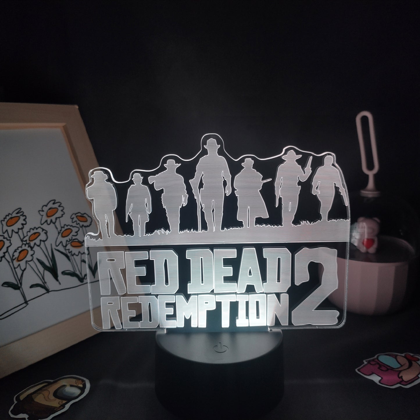 Red Dead Redemptions 2 Figure Arthur Morgan Lamps