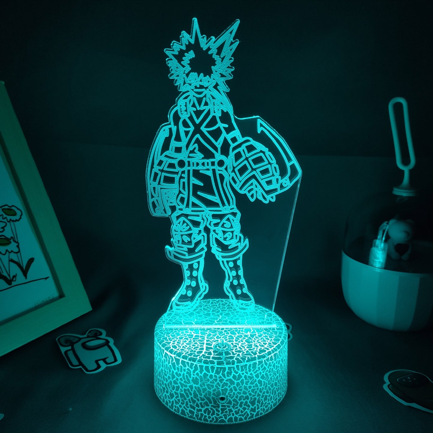 My Hero Academia Figure Katsuki Bakugo Night Light