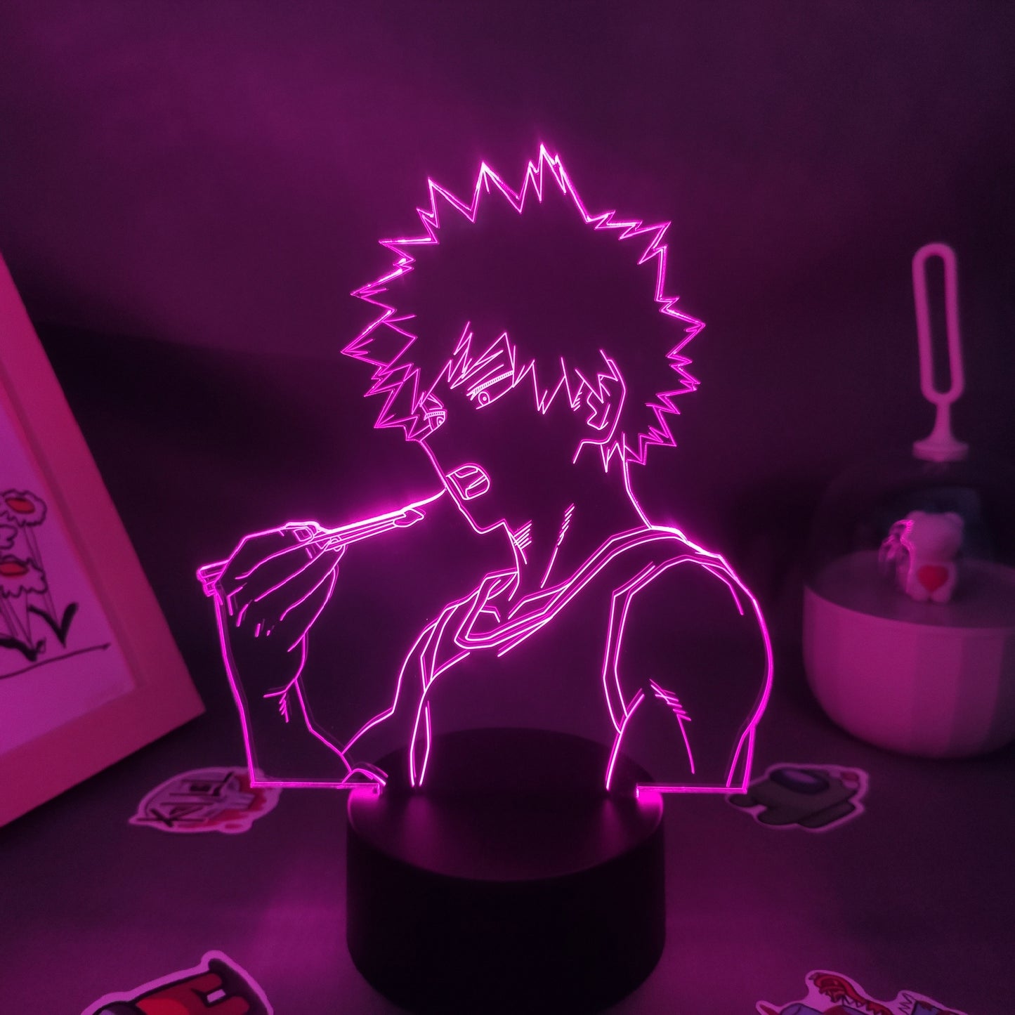 My Hero Academia Figure Katsuki Bakugo 3D Night Lights