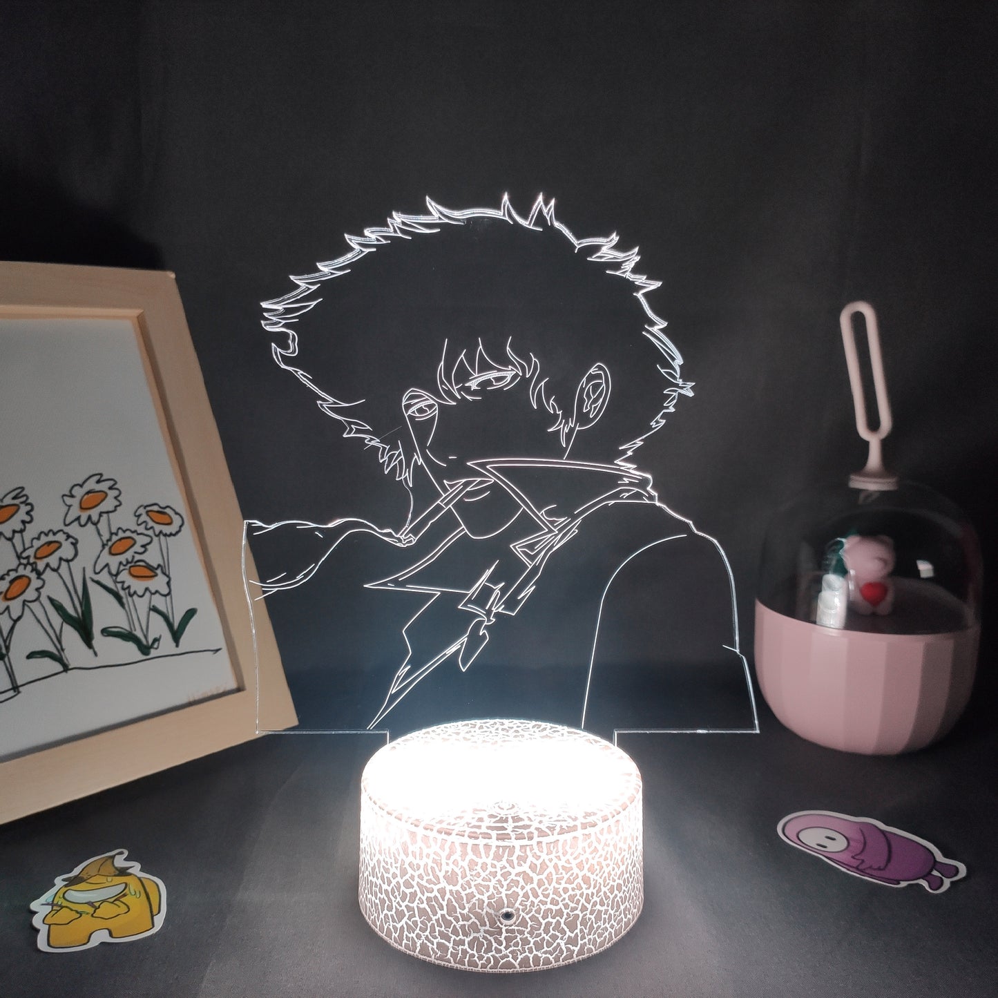 Cowboy Bebop Figure Spike Spiegel 3D Night Lights