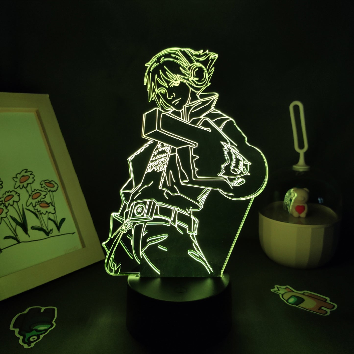 LOL Game Figure The Prodigal Explorer Ezreal Lamps