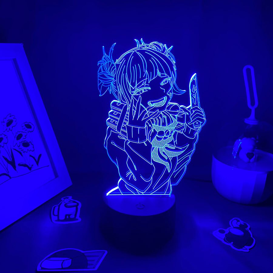 Figure Toga Himiko 3D Night Lights