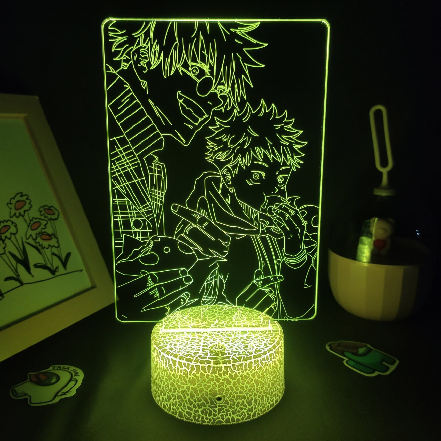 Jujutsu Kaisen Itadori Yuji Gojo Satoru 3D LED Lamps