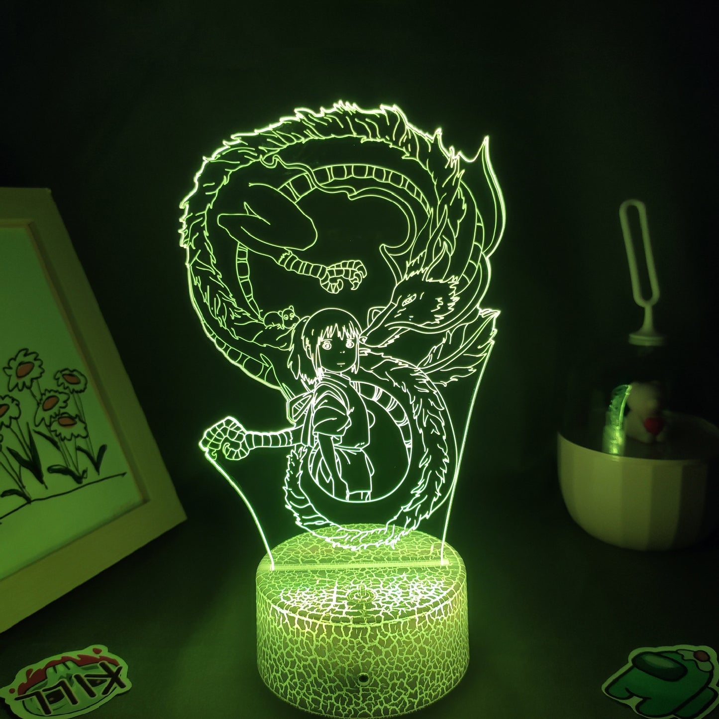 Spirited Away White Dragon Led Neon Night Lights