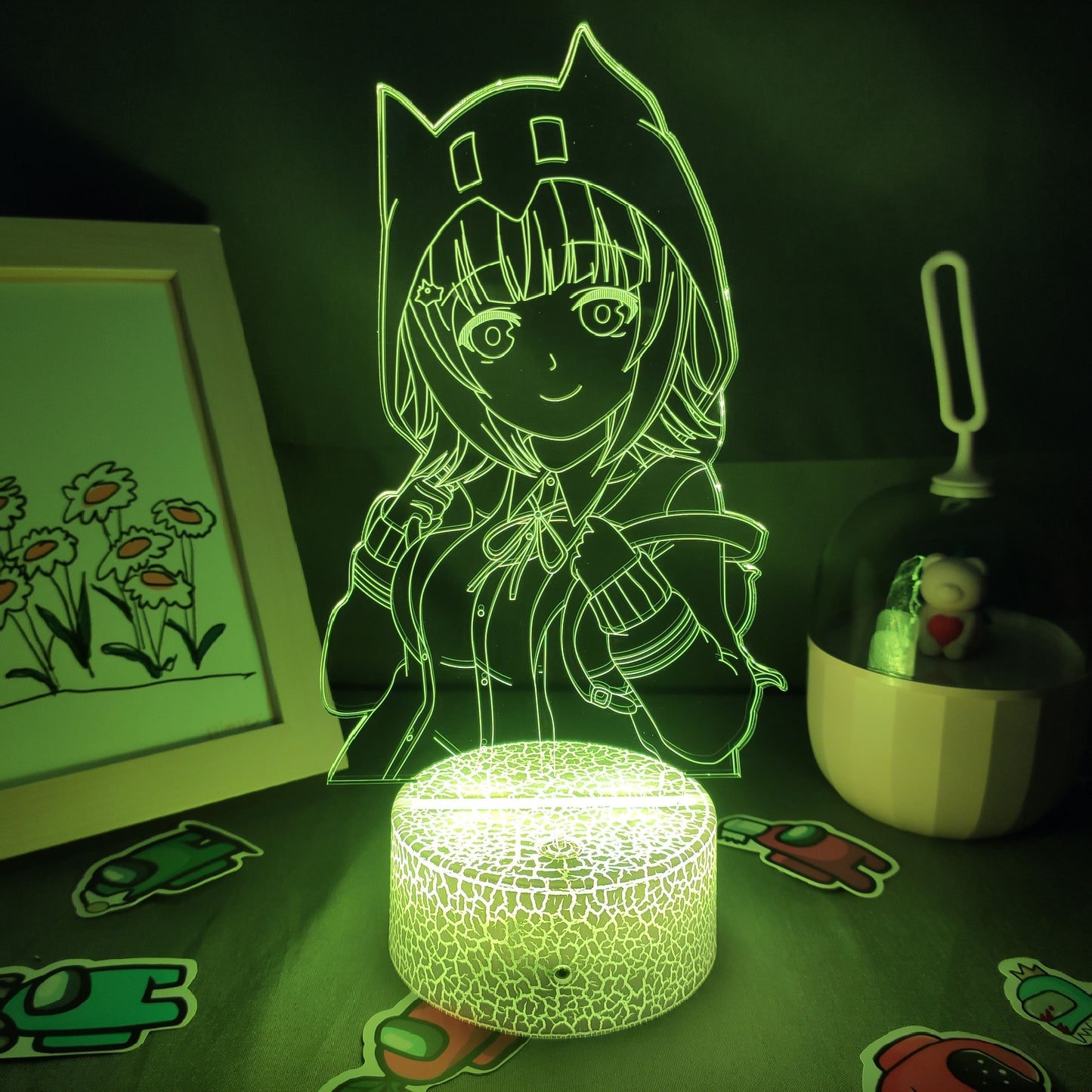 Danganronpa Led Figures Ibuki Mioda Night Lights