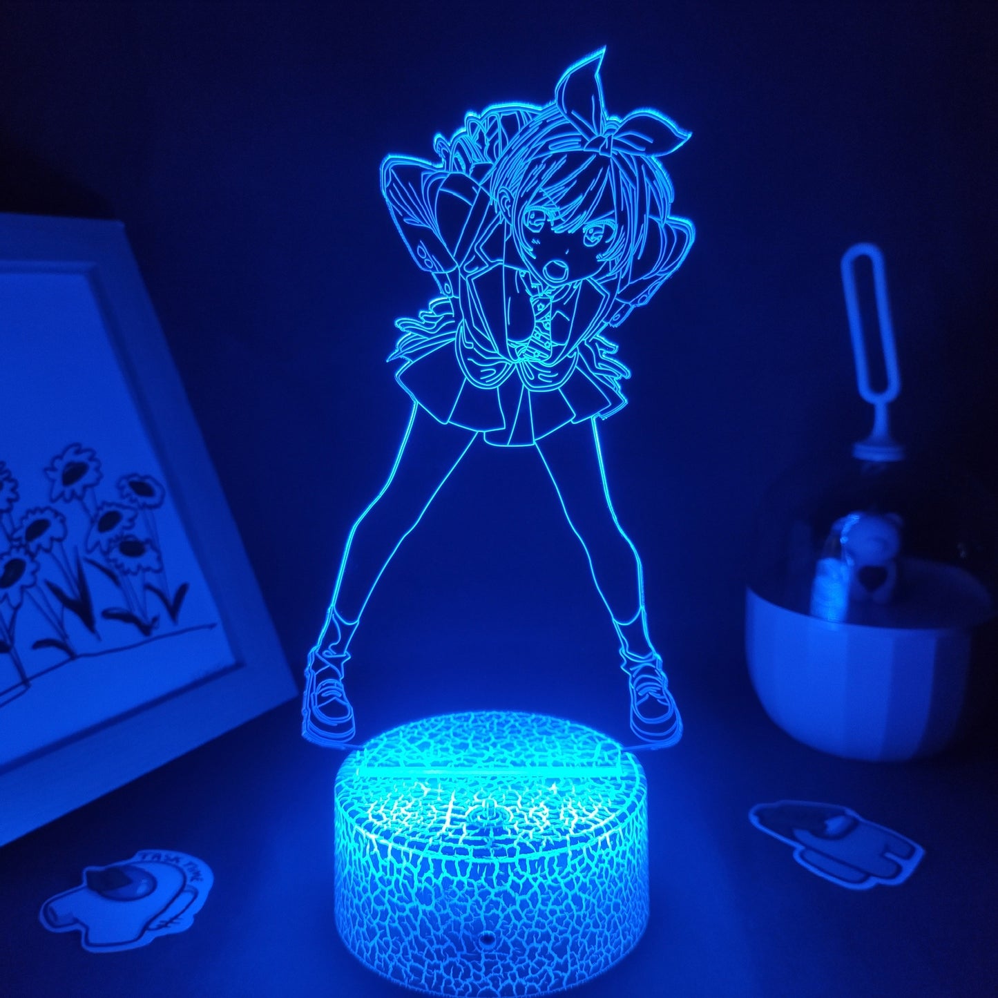 Rent A Girlfriend 3D Led Lava Lamp