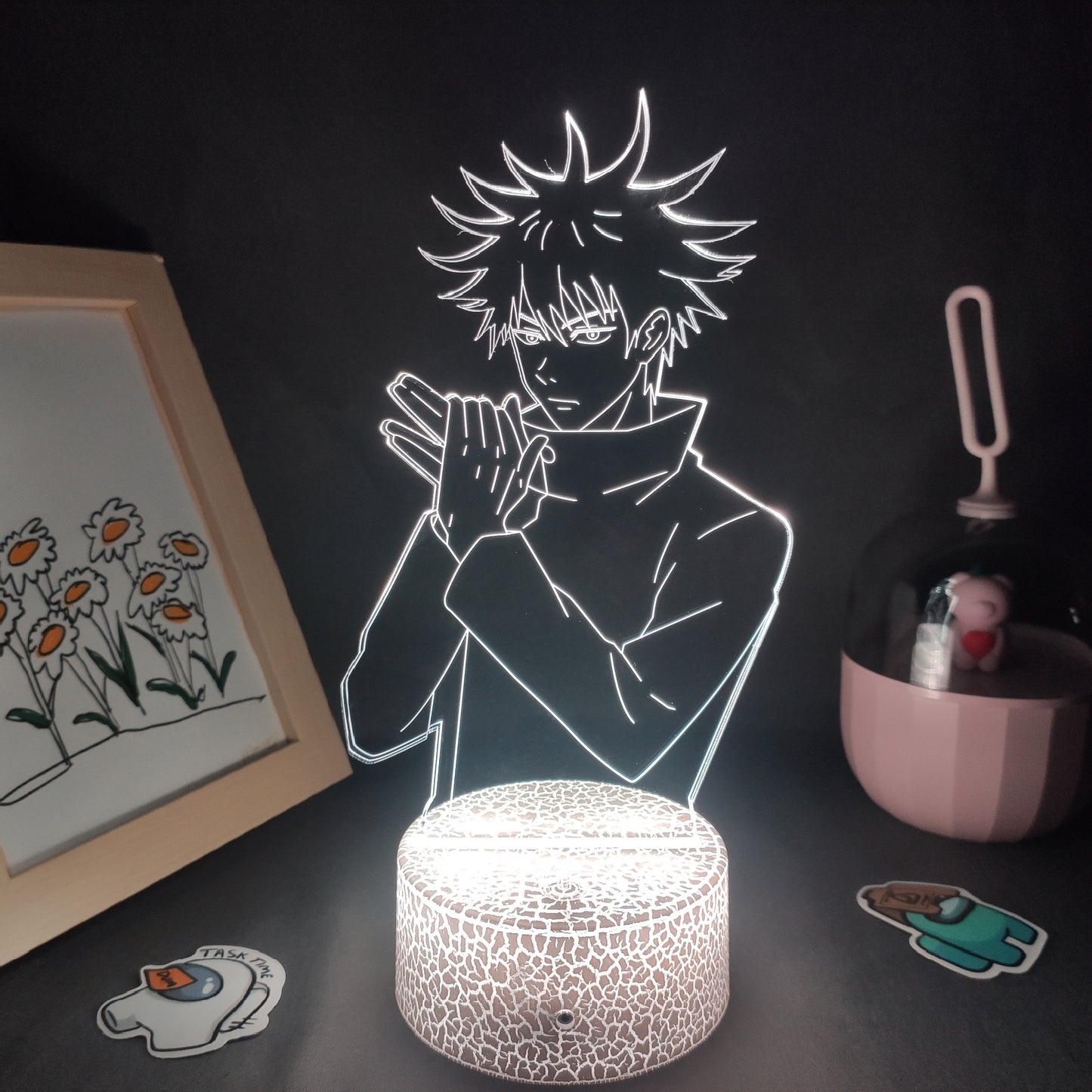 Jujutsu Kaisen Figure Megumi Fushiguro 3D LED Lamp