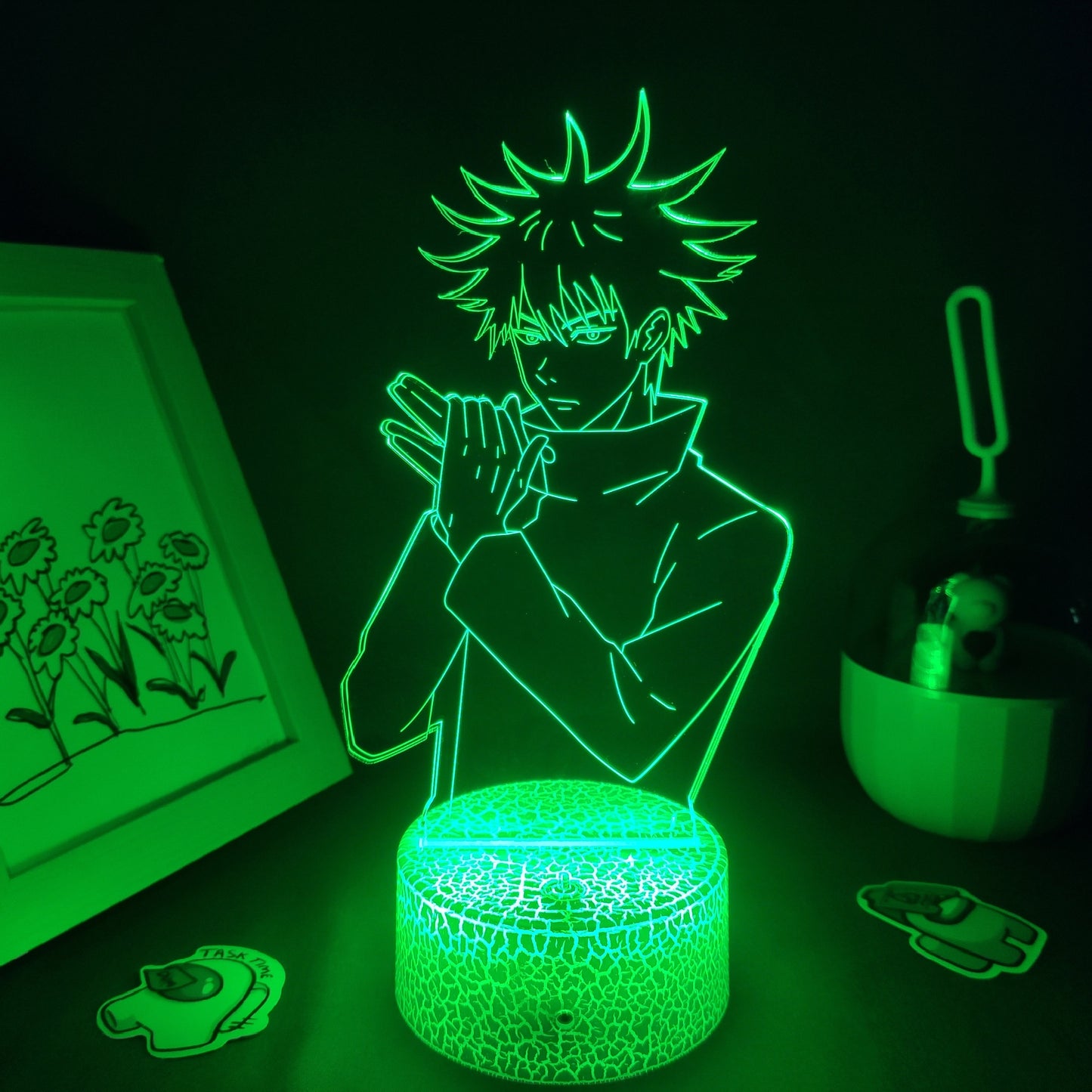 Jujutsu Kaisen Figure Megumi Fushiguro 3D LED Lamp