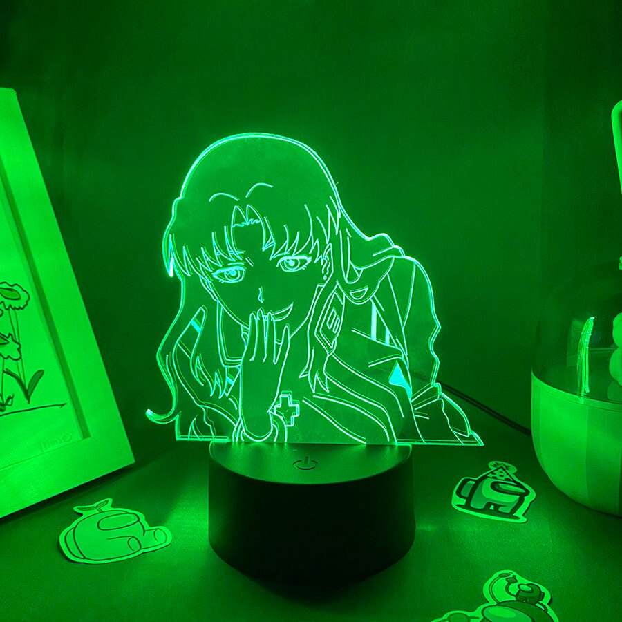 Figure Captain Misato Katsuragi 3D Night Light