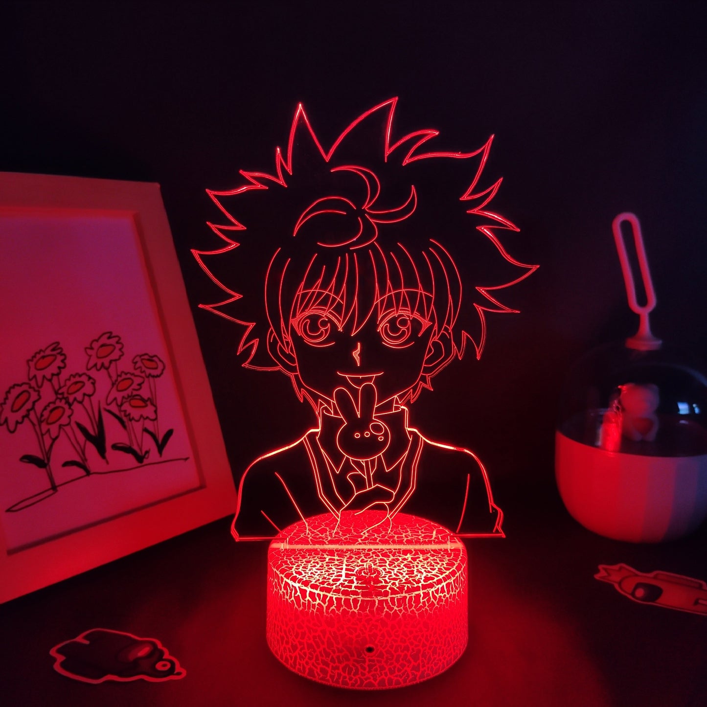 Hunter X Hunter Killua Zoldyck Night Light Lava Lamp