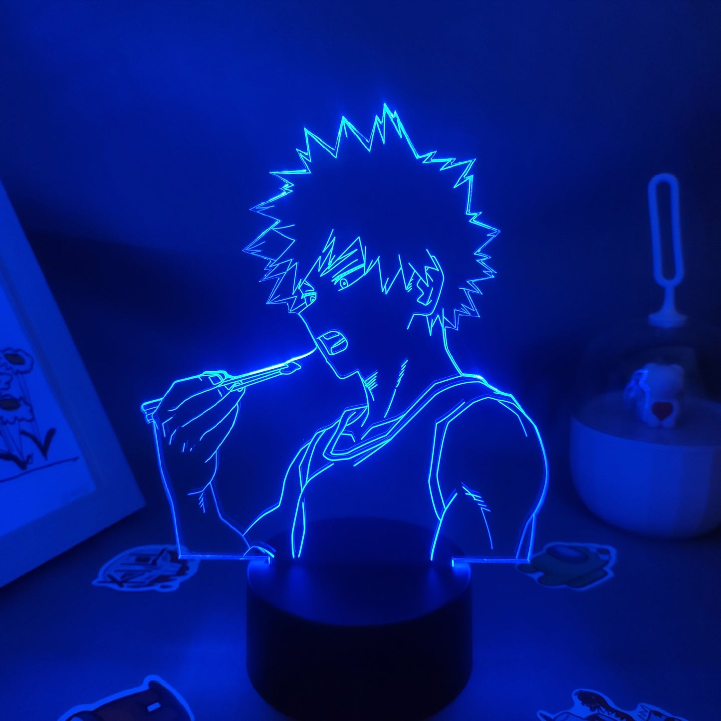 My Hero Academia Figure Katsuki Bakugo 3D Night Lights