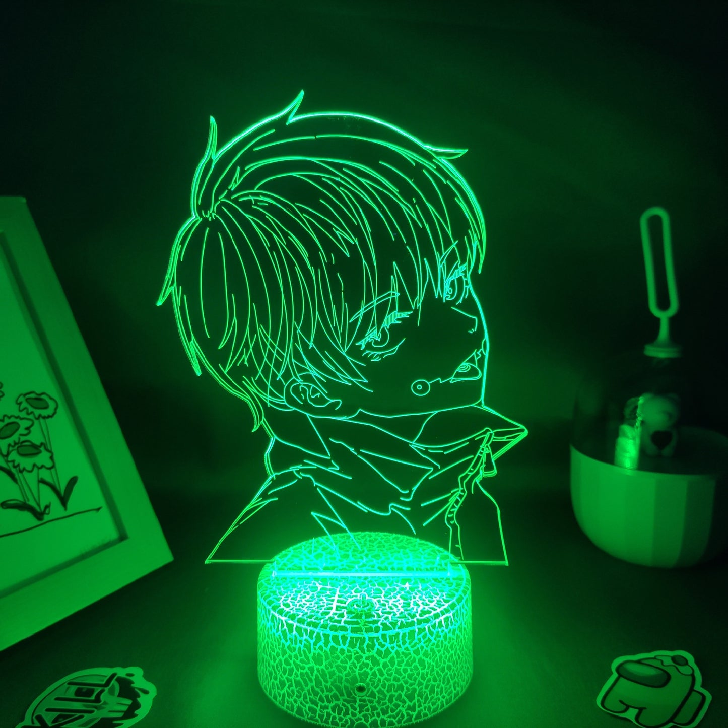 Jujutsu Kaisen Figure Inumaki Toge 3D LED Lava Lamps