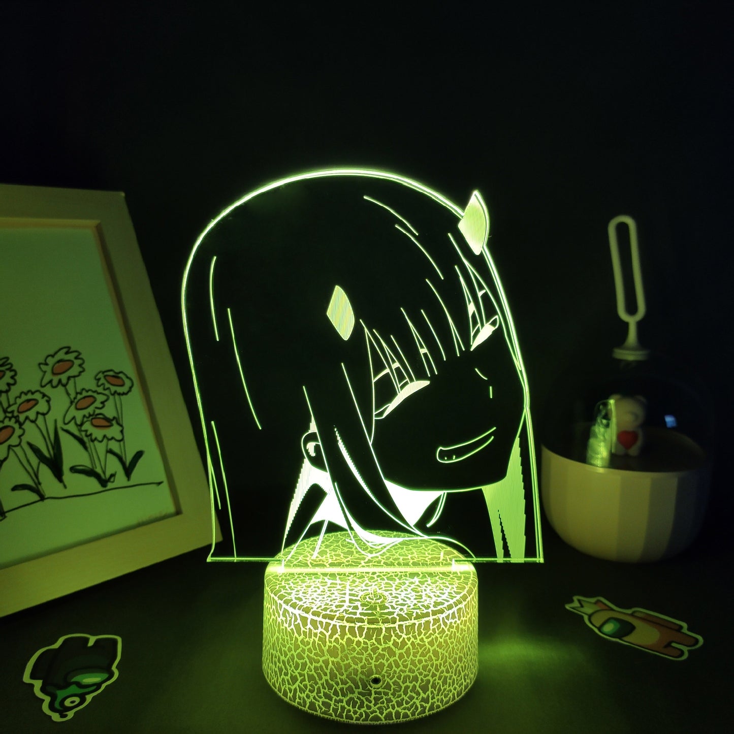 Darling In The Franxx Figure Zero Two Lamps