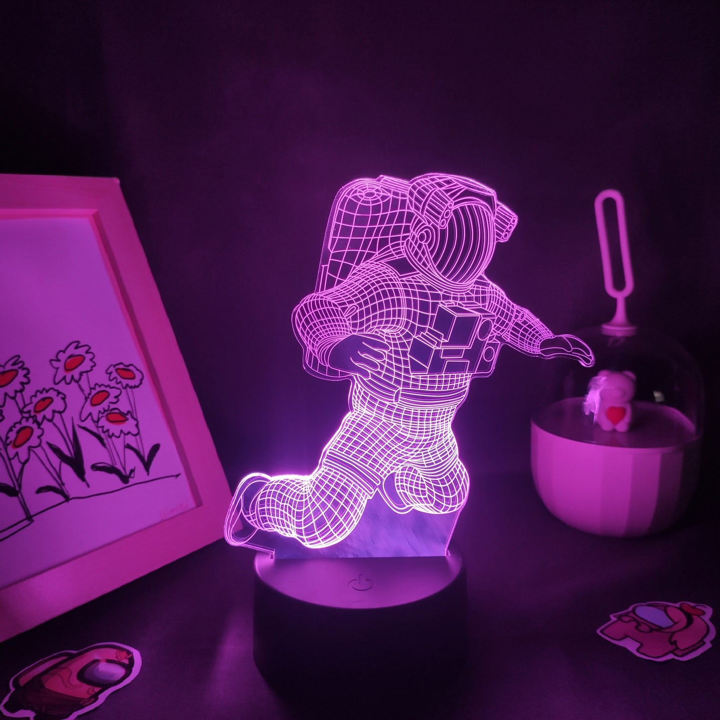 Spaceman Astronaut 3D Night Lights