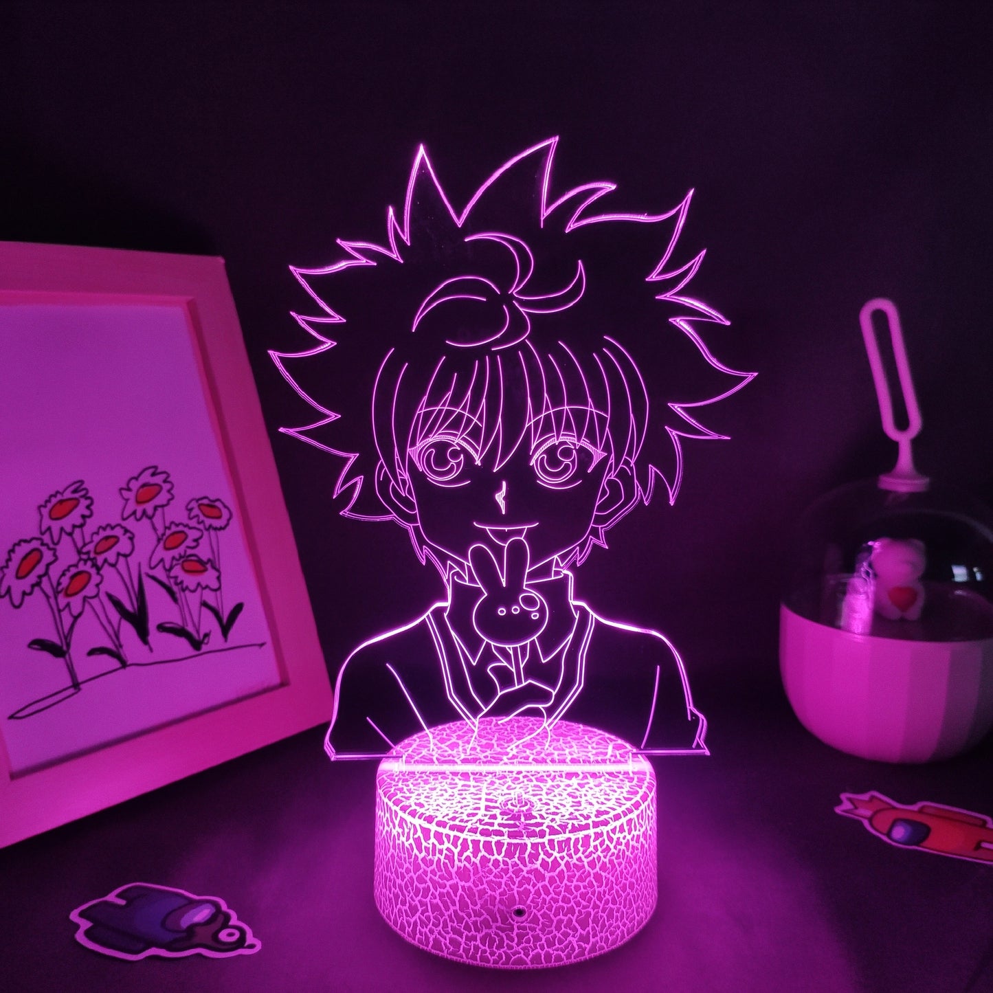 Hunter X Hunter Killua Zoldyck Night Light Lava Lamp