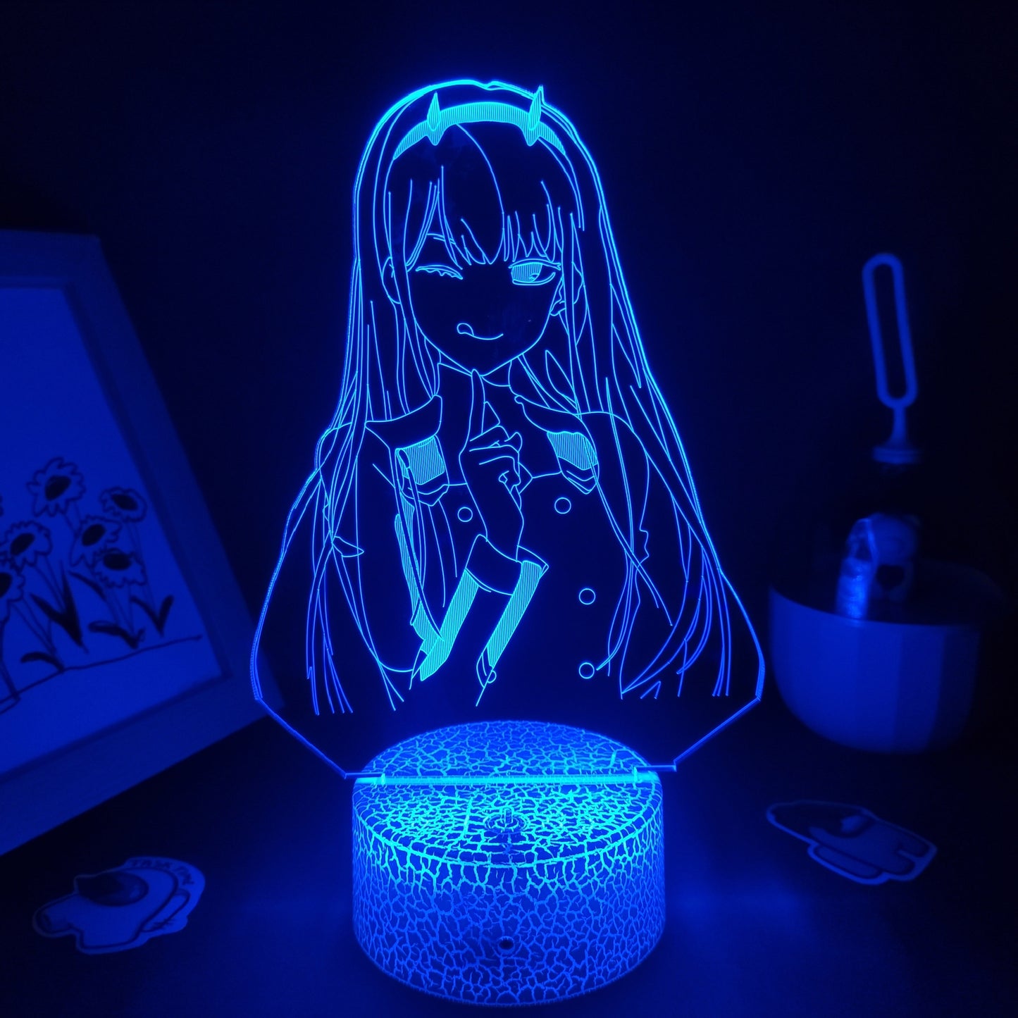 Darling In The Franxx Figure Zero Two Lamps