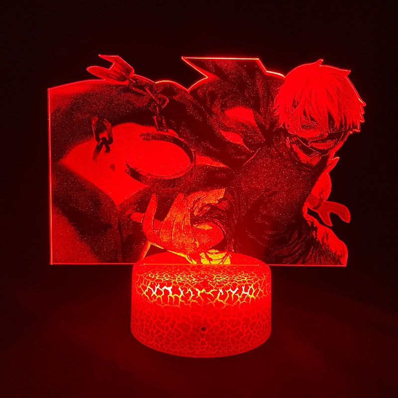 Tokyo Ghoul Figure Ken Kaneki Sasaki Yes 3D Picture Lamp