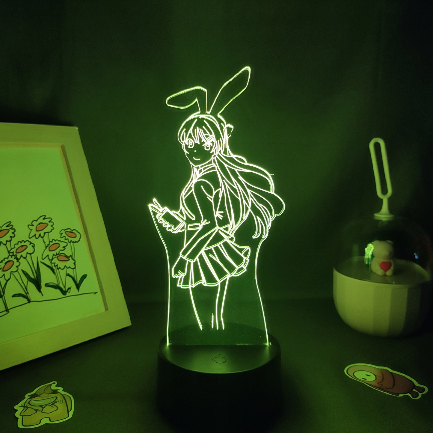 Bunny Girl Figure Sakurajima Mai Night Lights