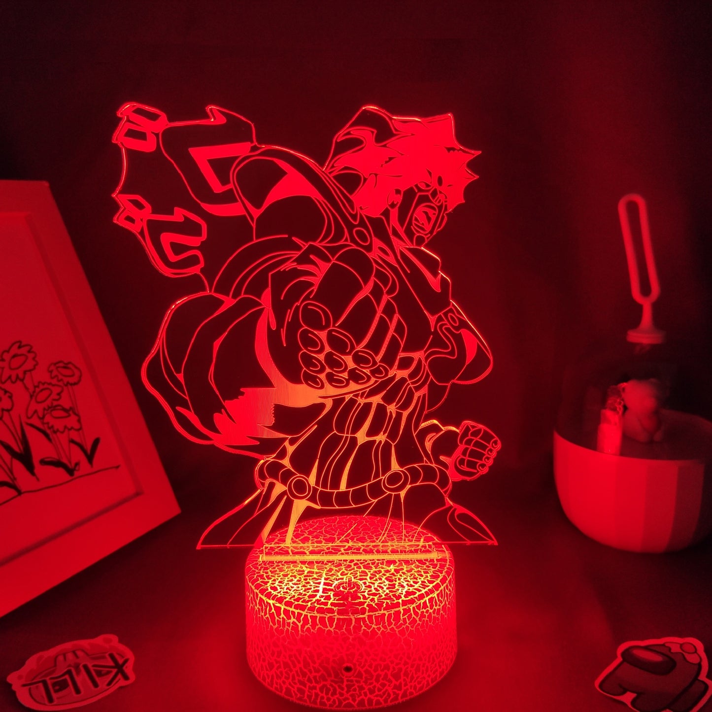 JoJos Bizarre Adventure Jonathan Joestar 3D Lava Lamp